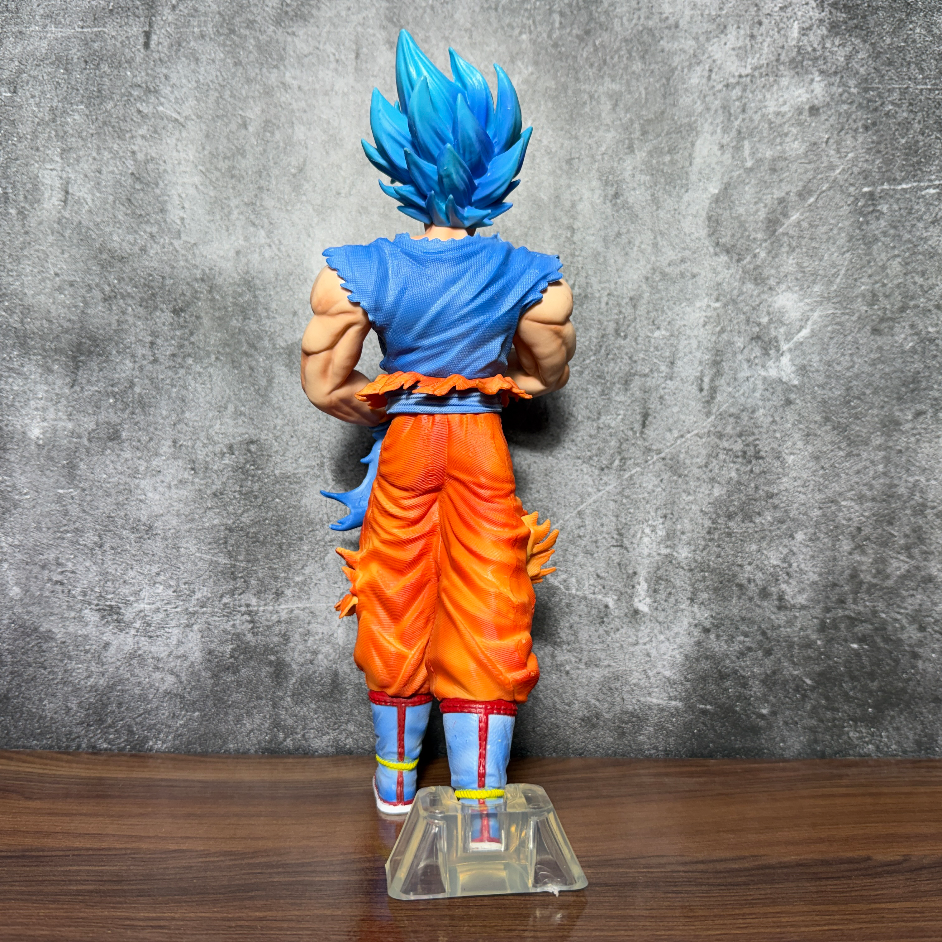 Dragon Ball Super Son Goku Super Saiyan Blue SSJ With 4-Star Dragon Ball Action Figure [33 CM] PVC Action figure || DRAGON BALL Z