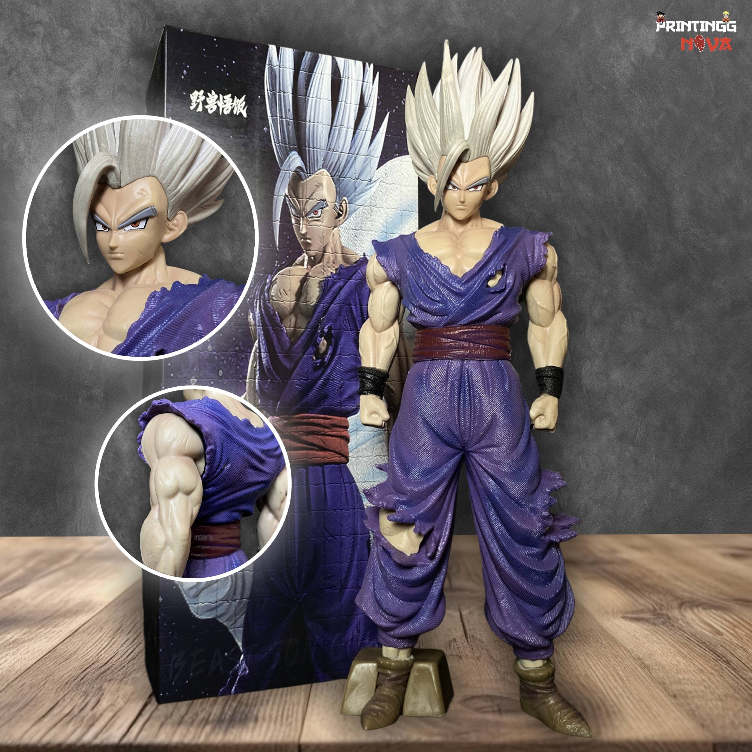 Beast Gohan Action Figure With Stand PVC Action figure [35 cm] || DRAGON BALL Z