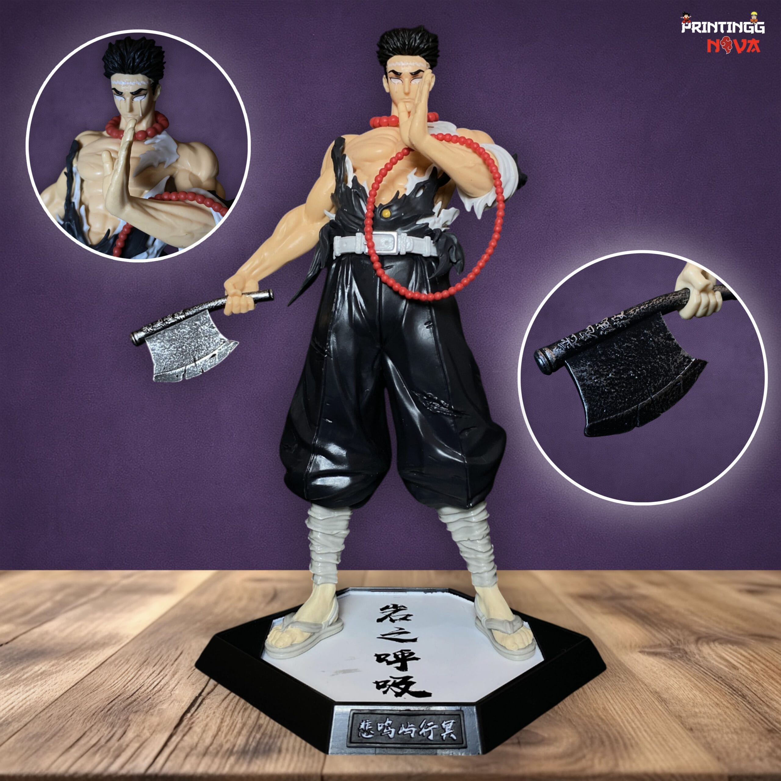 Gyomei Himejima Anime Action Figure Demon Slayer PVC Action figure [31 cm] || DEMON SLAYER