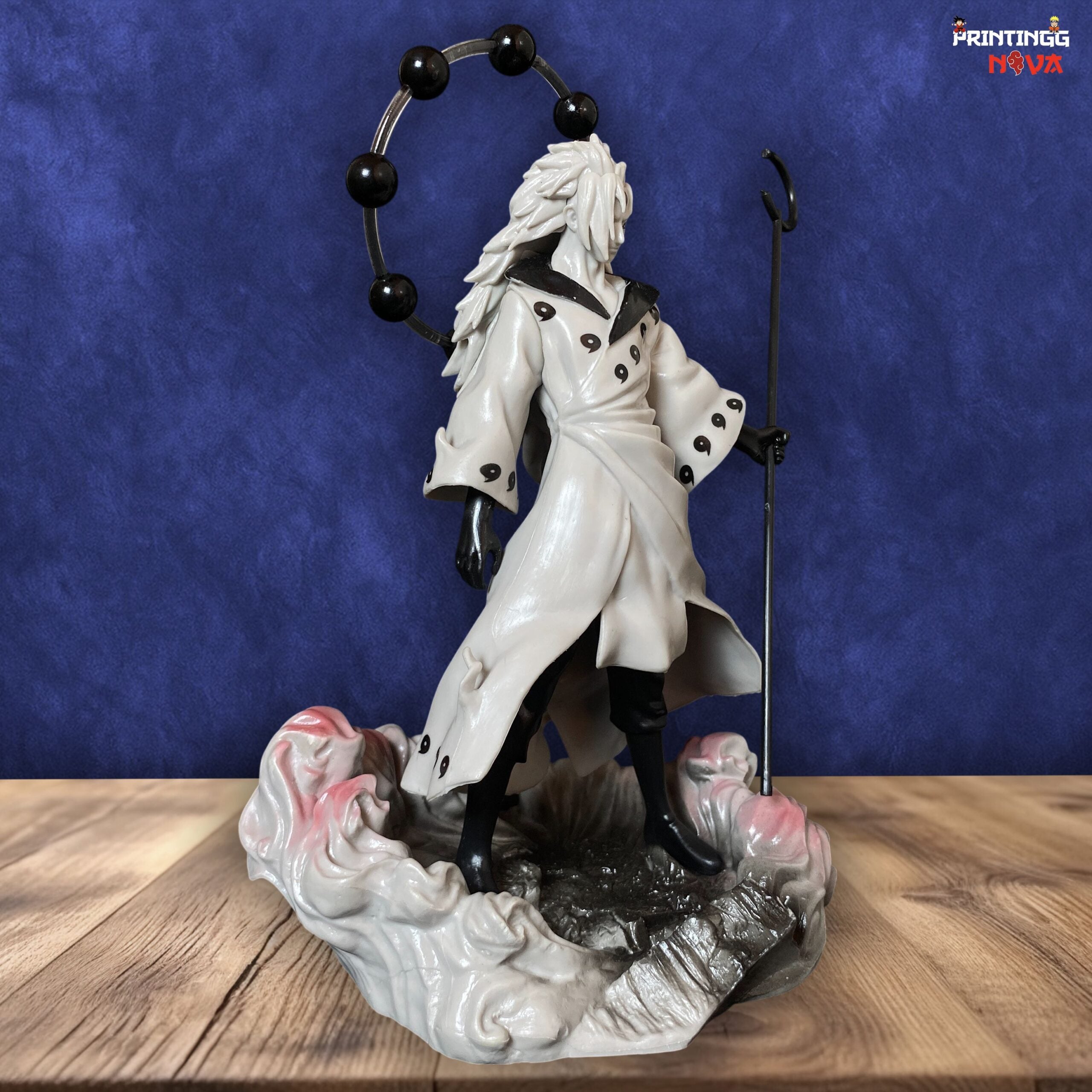 Madara Uchiha 10 Tails With 2 Replaceable Heads Premium PVC Action figure [26cm] || NARUTO
