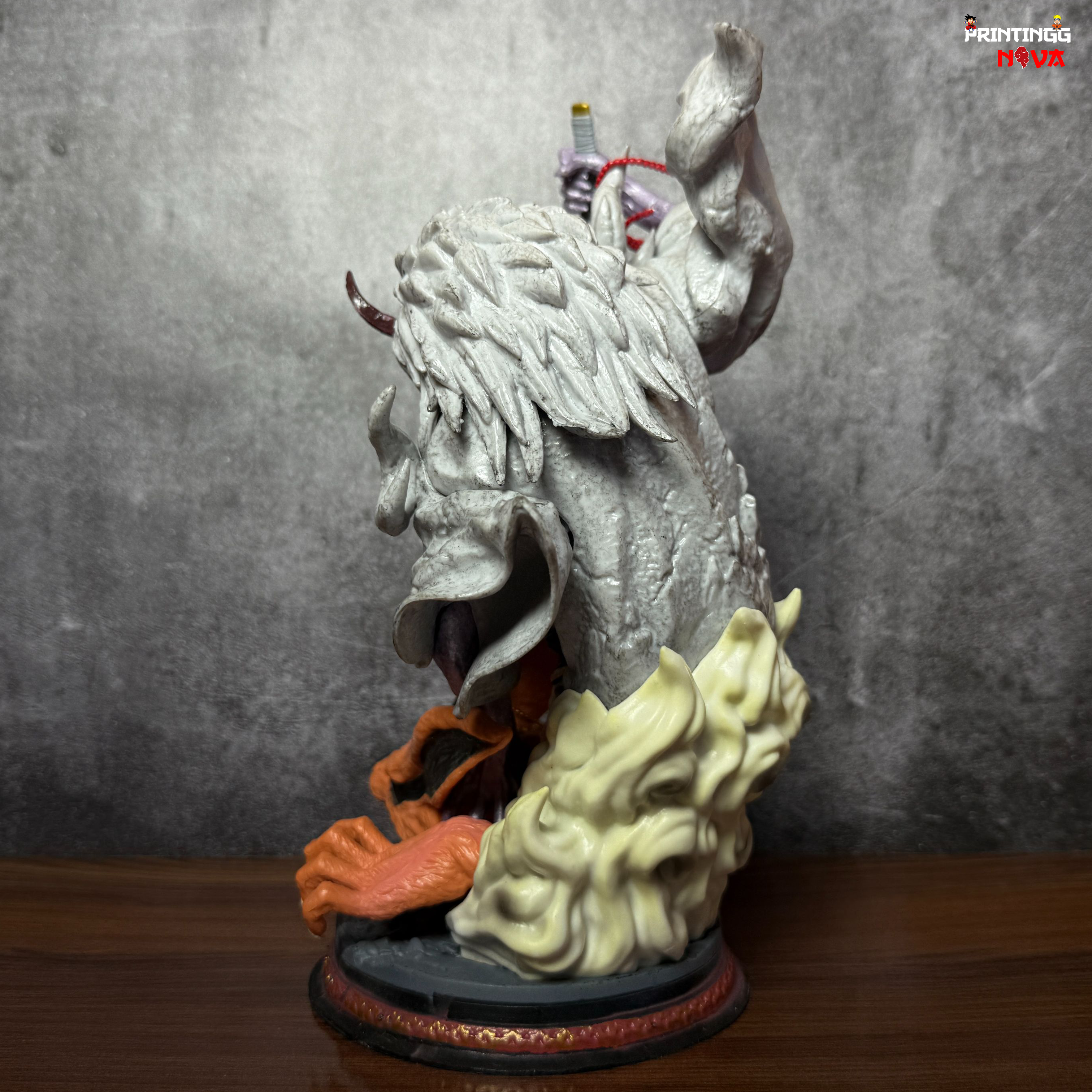 Naruto Minato Namikaze vs Kurama battle Premium PVC Action figure [28cm] || NARUTO