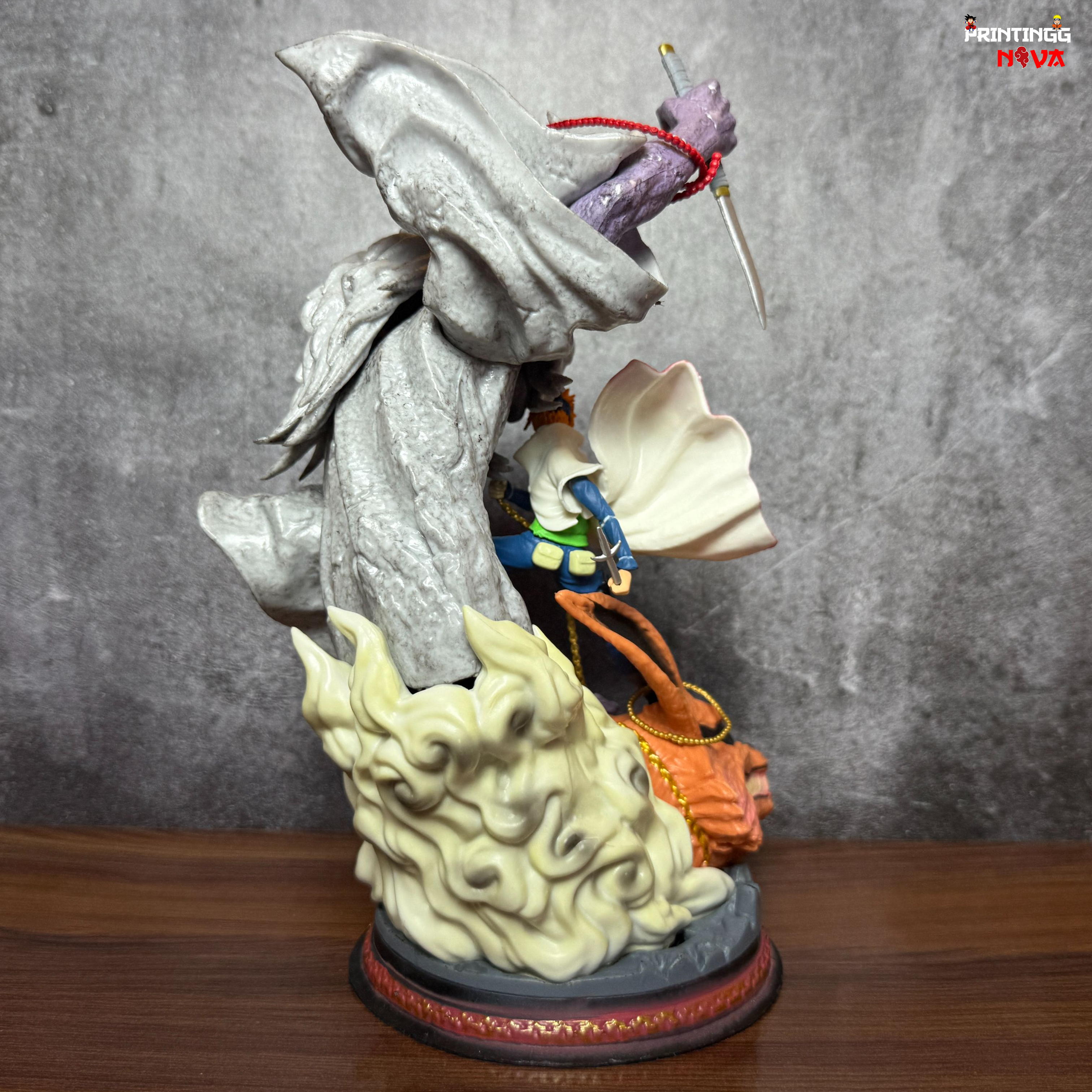 Naruto Minato Namikaze vs Kurama battle Premium PVC Action figure [28cm] || NARUTO