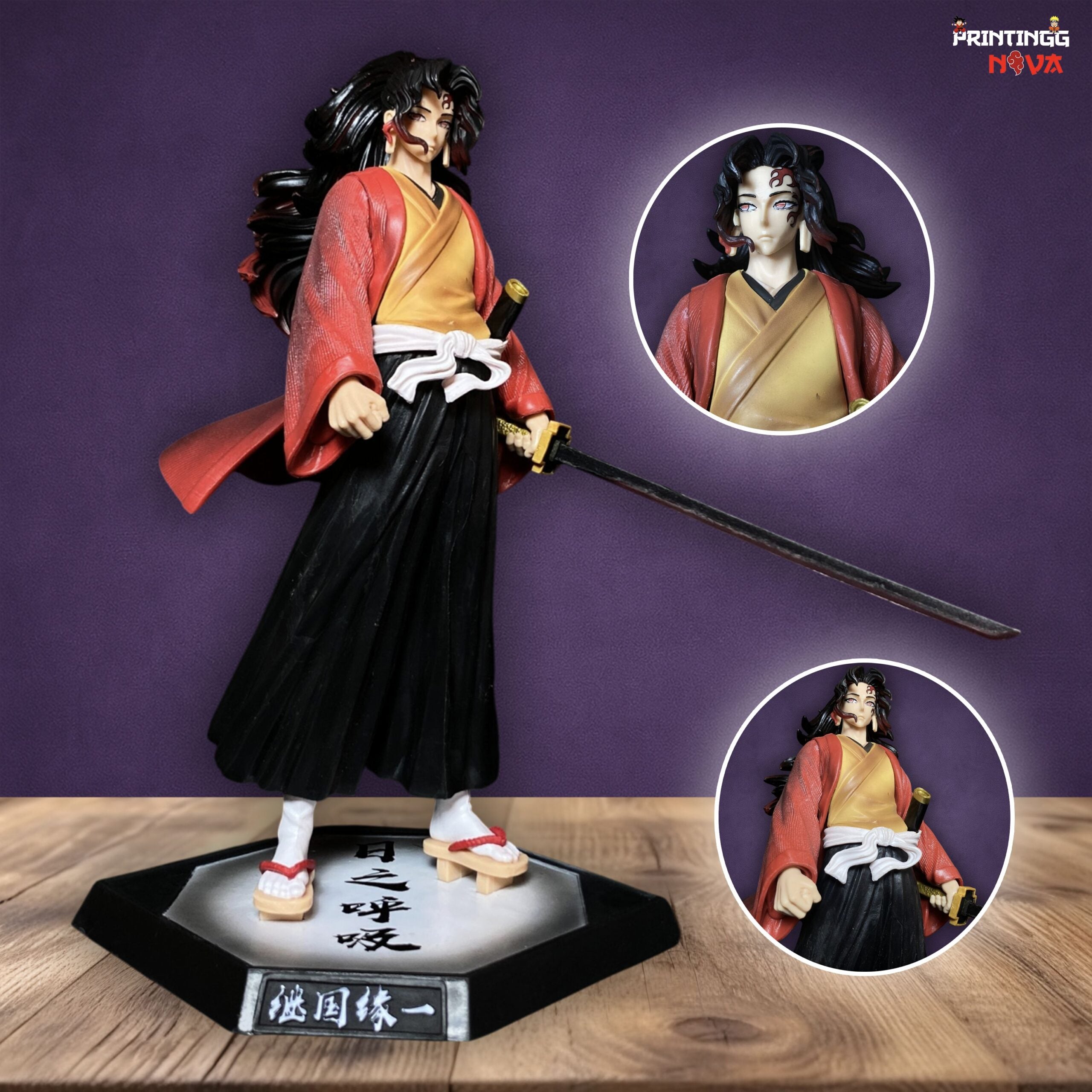 Yoriichi Tsugikuni Anime Action Figure Demon Slayer PVC Action figure [31 cm] || DEMON SLAYER