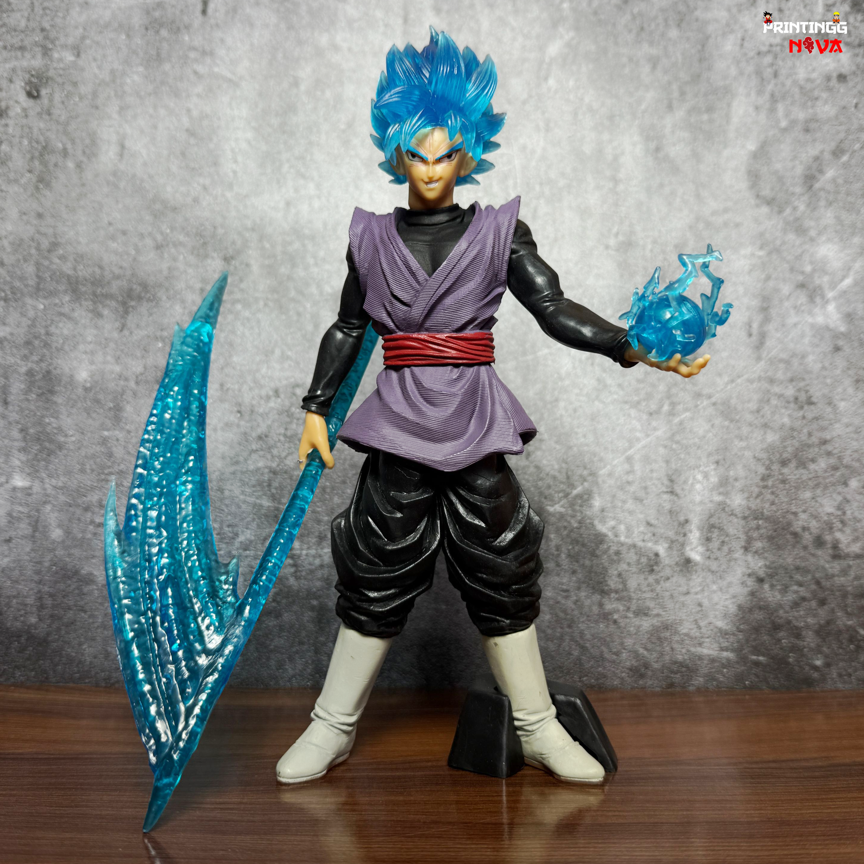 Goku Black Super Saiyan Rosé Scythe Figure PVC Action figure [25cm] || DRAGON BALL Z