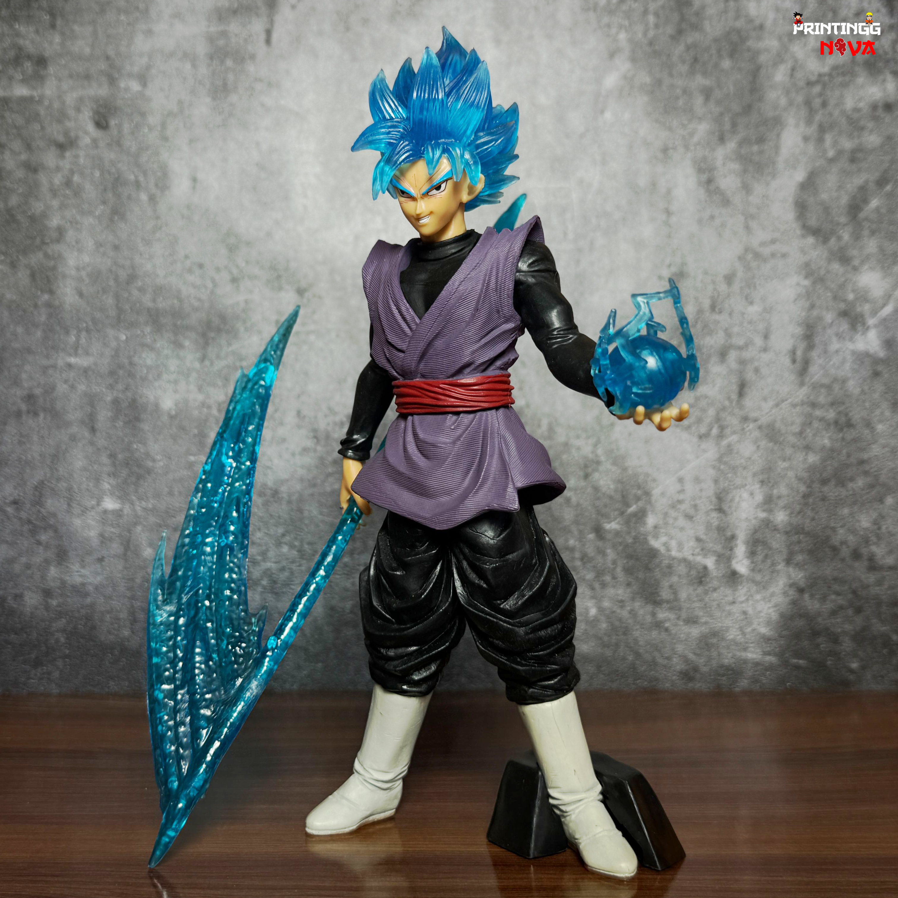Goku Black Super Saiyan Rosé Scythe Figure PVC Action figure [25cm] || DRAGON BALL Z