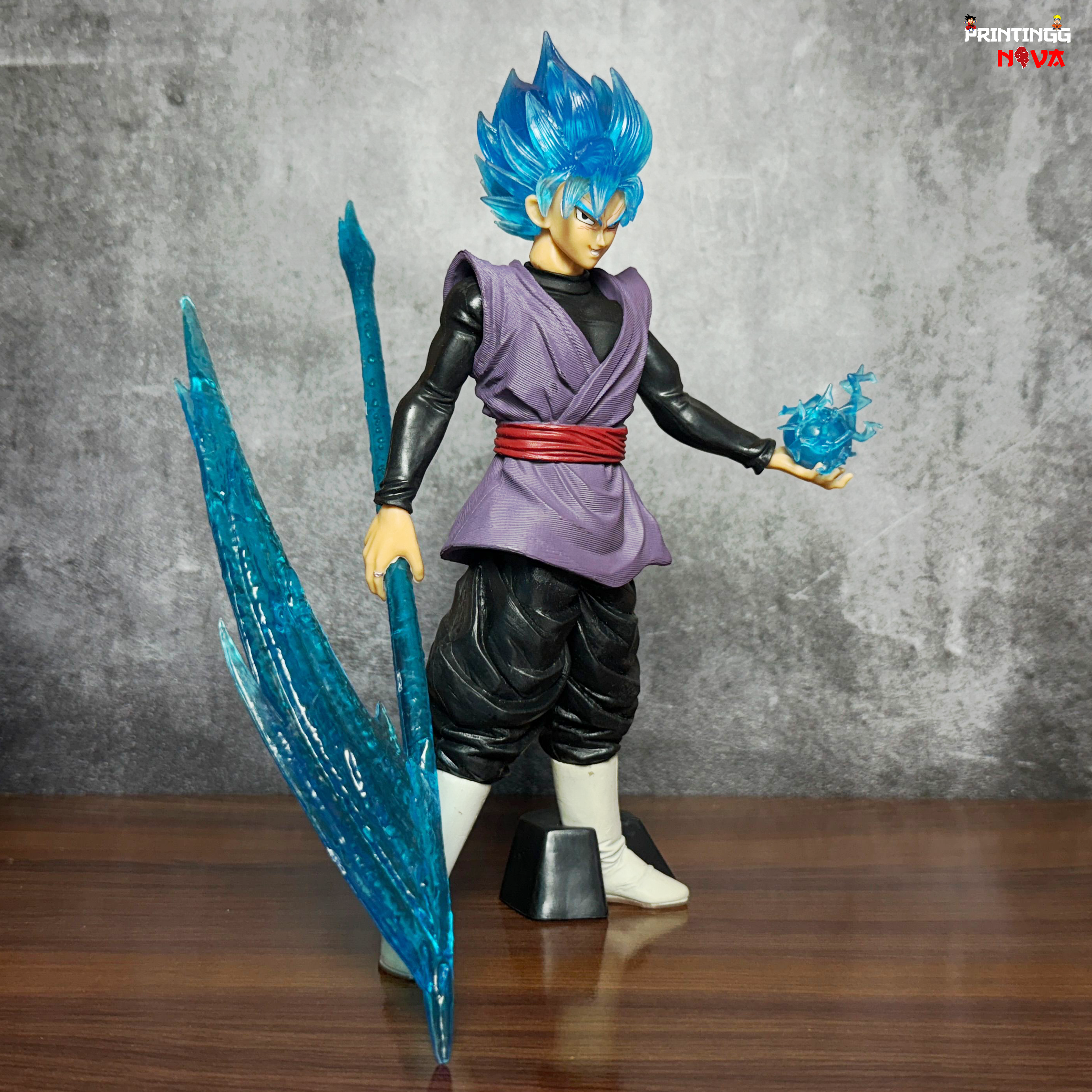 Goku Black Super Saiyan Rosé Scythe Figure PVC Action figure [25cm] || DRAGON BALL Z