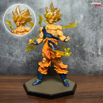 Dragon Ball Z Goku Standing With Flame Effects Action Figure [17cm] || DRAGON BALL Z