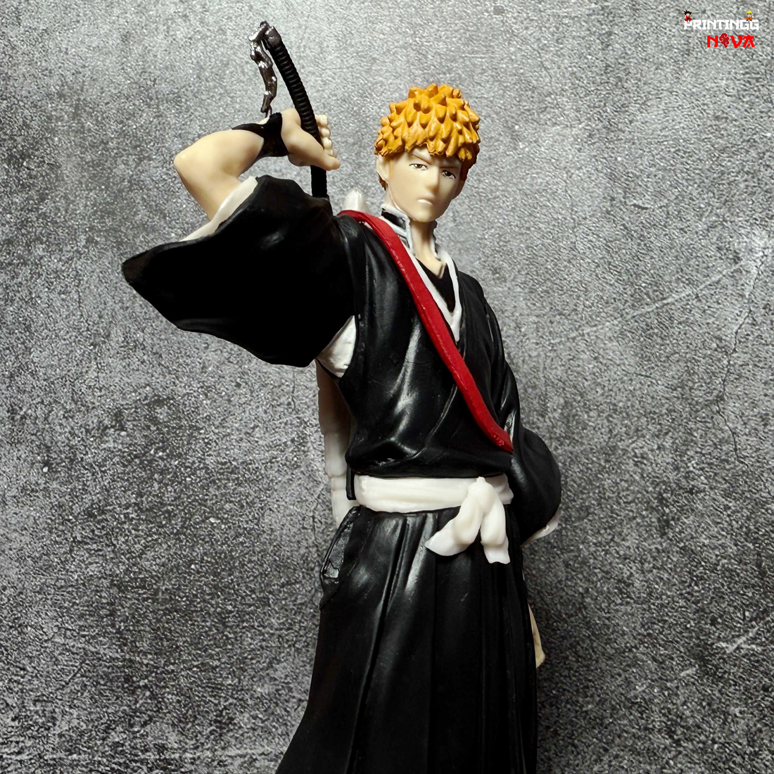 Bleach Ichigo Kurosaki drawing sword Action Figure [18cm] || BLEACH