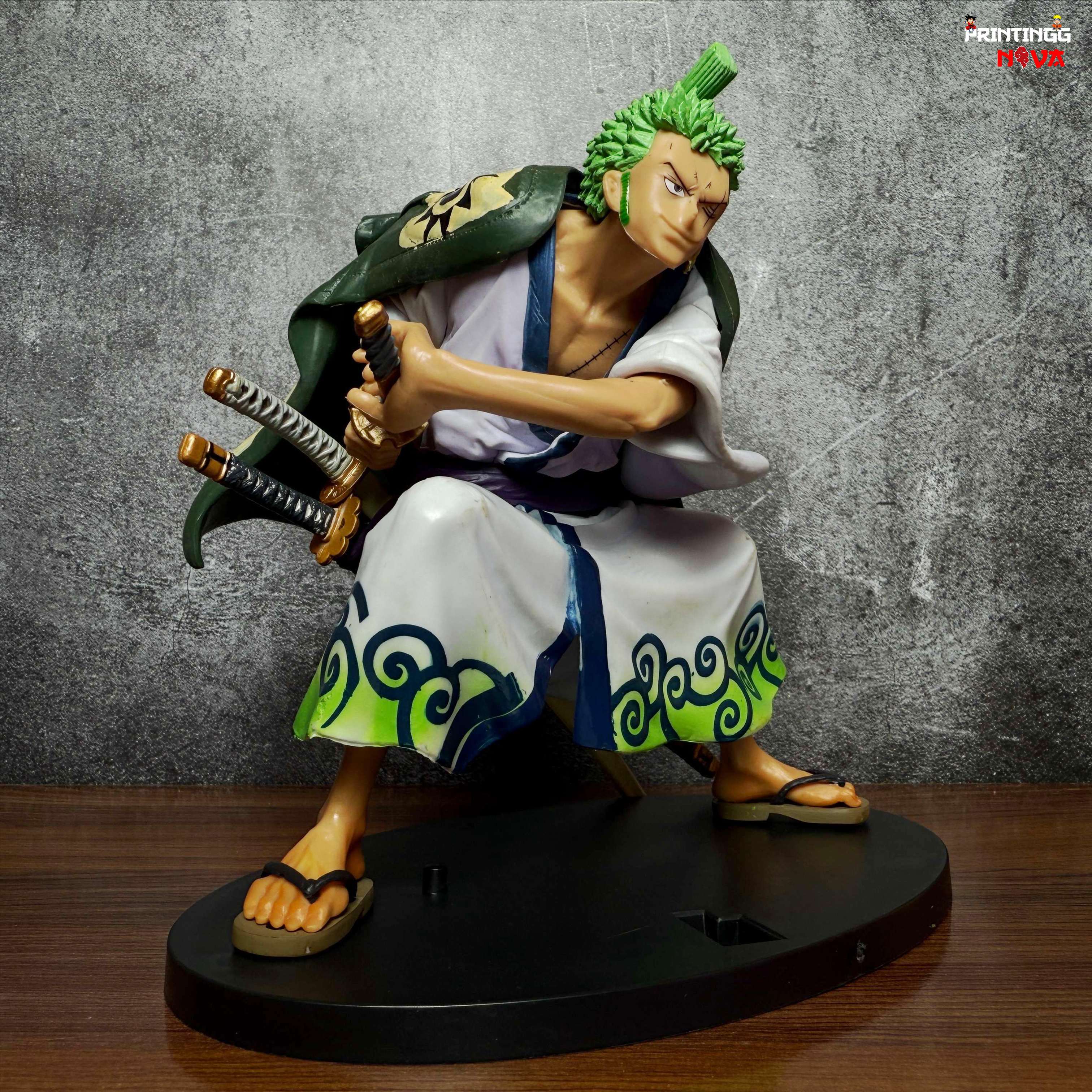 One Piece King of Artist The Roronoa Zoro Wanokuni PVC Anime Action figure [17 cm] || ONE PIECE