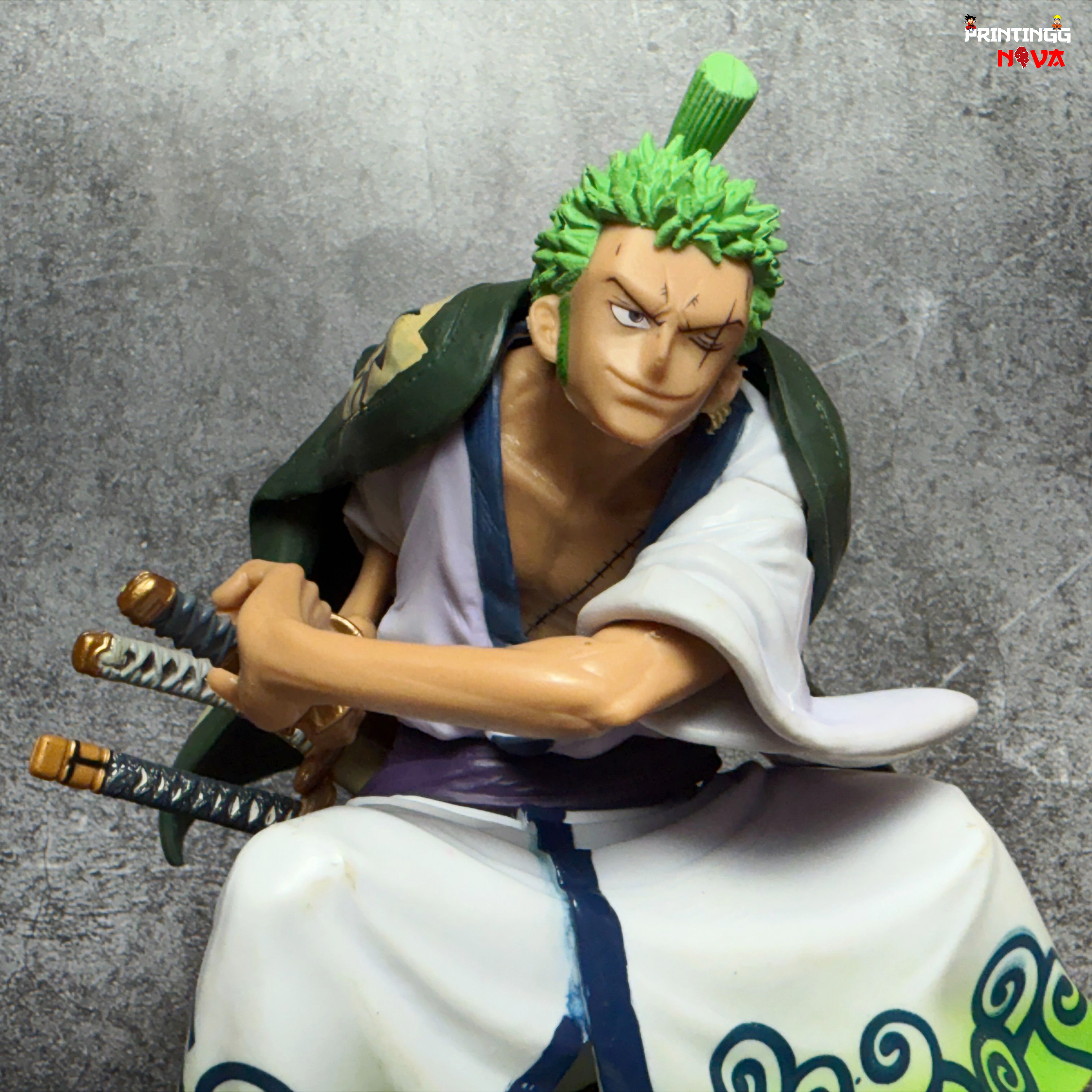 One Piece King of Artist The Roronoa Zoro Wanokuni PVC Anime Action figure [17 cm] || ONE PIECE