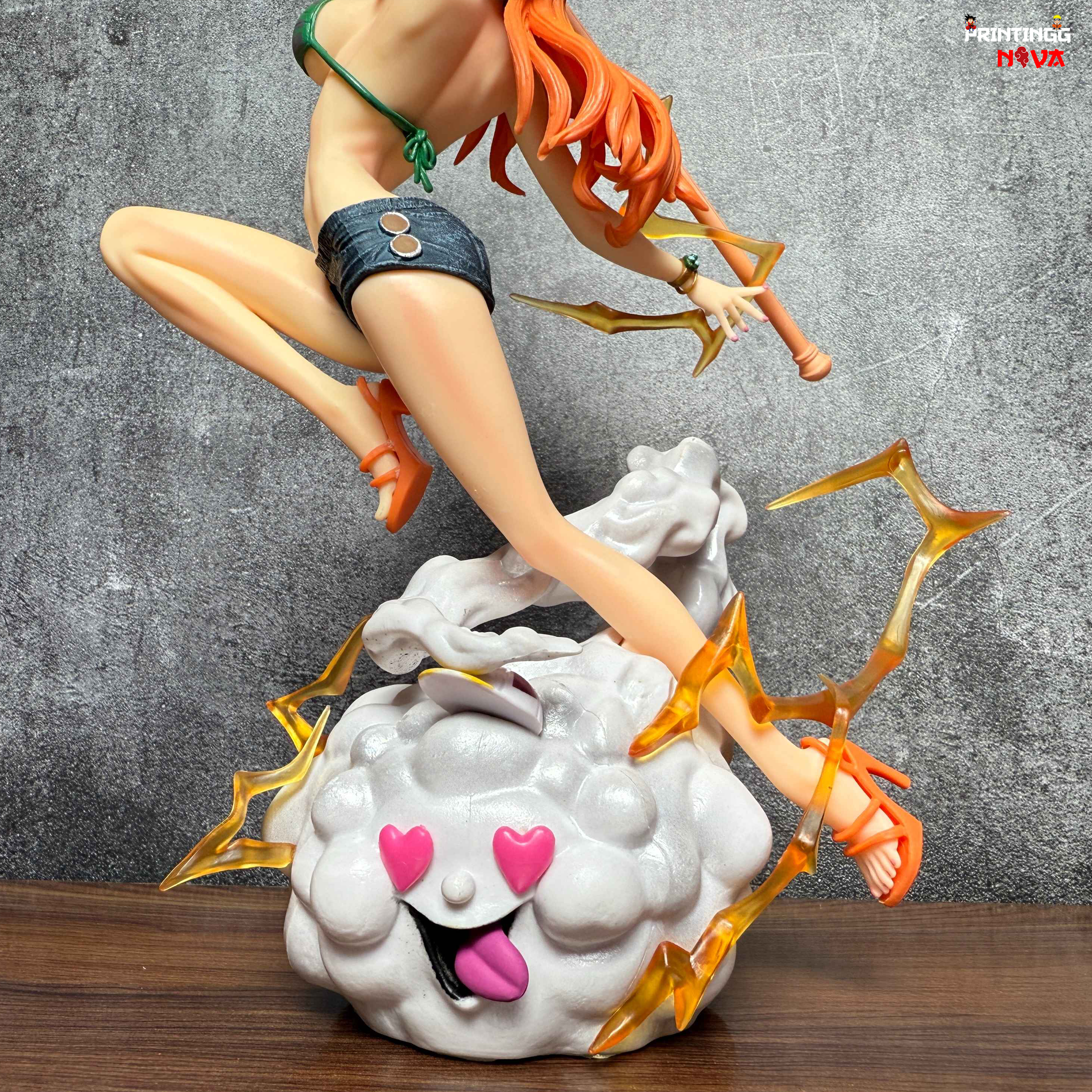 Nami Thunder bolt with Shorts Premium PVC Anime Action figure [29 cm] || ONE PIECE