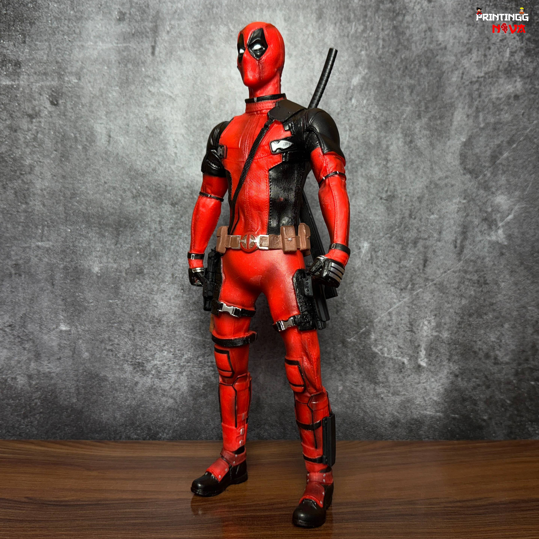 Marvel Deadpool Standing With Movable Hands Premium PVC Anime Action figure [30 cm] || MARVEL