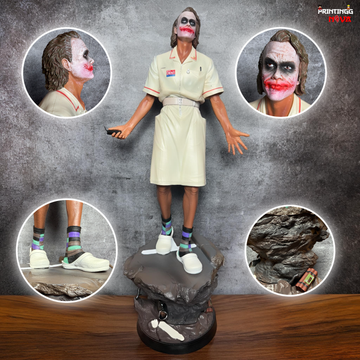The Joker Nurse Dark Knight Action Figure 50cm Limited Edition Premium PVC Anime Action figure || DC