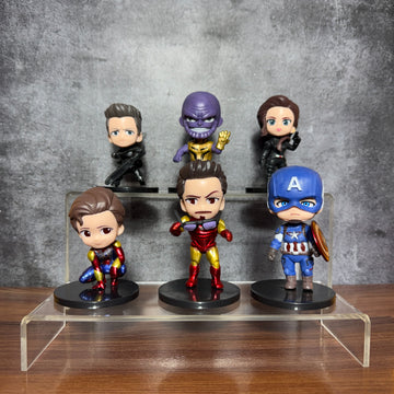 Marvel Avengers Miniature Set of 6 Action Figure || MARVEL