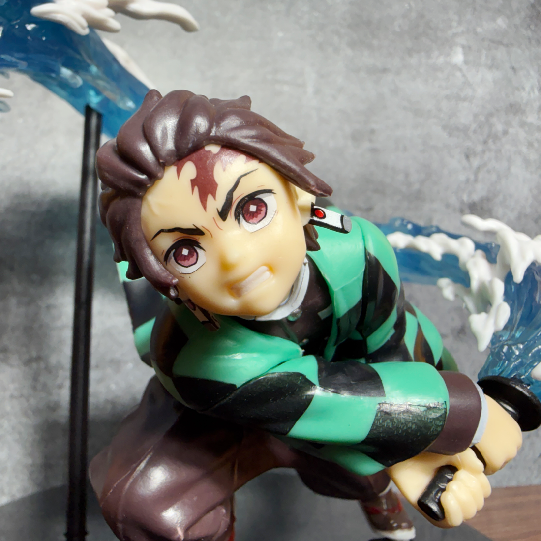Tanjiro Kamado With Epic Water Breathing Dragon Blade  [18 CM] PVC Anime Action figure || Demon Slayer