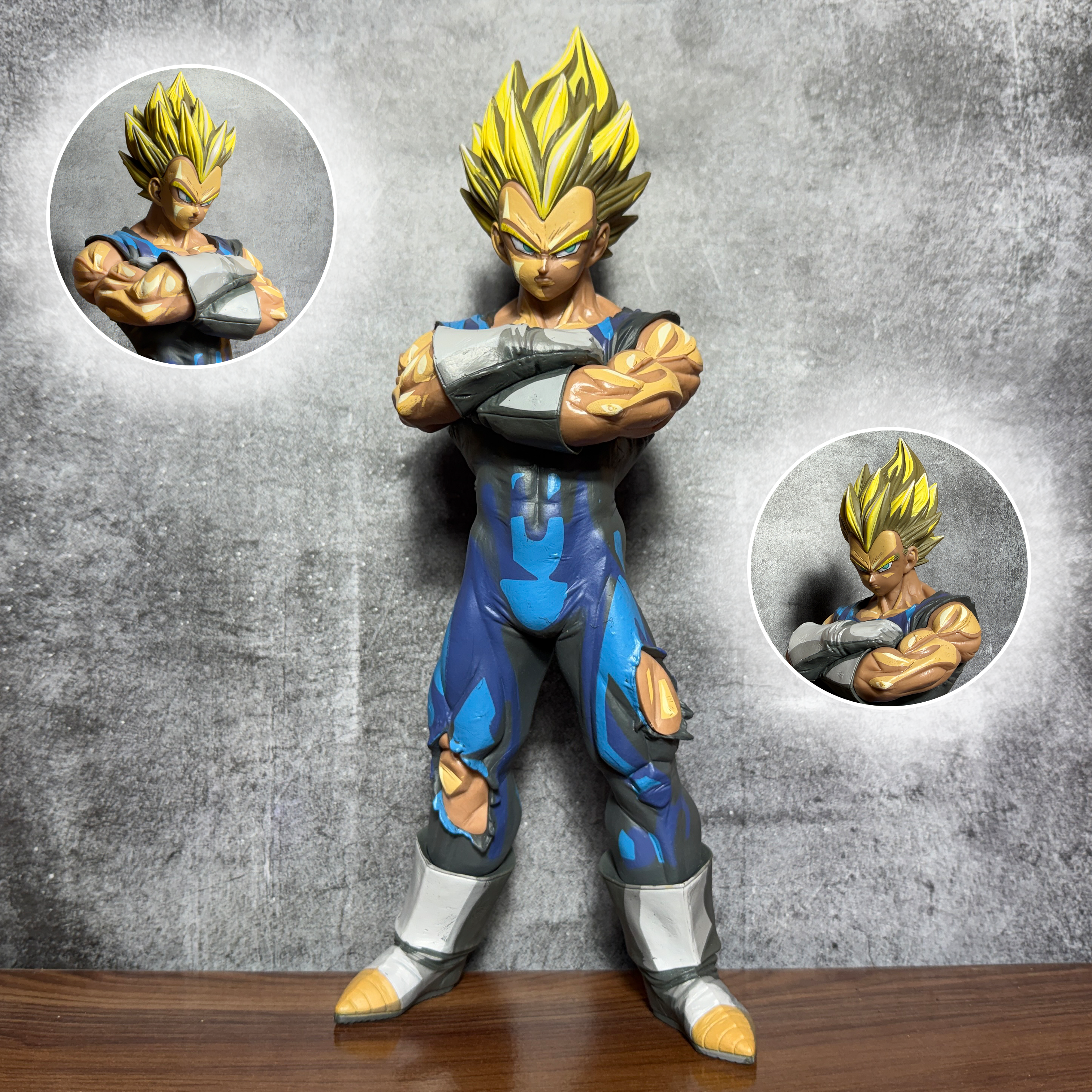 DBZ Super Saiyan Vegeta 3d Ultra Instinct Comic Book Style Limited Edition [30 CM] PVC Anime Action figure || Sakamoto Days