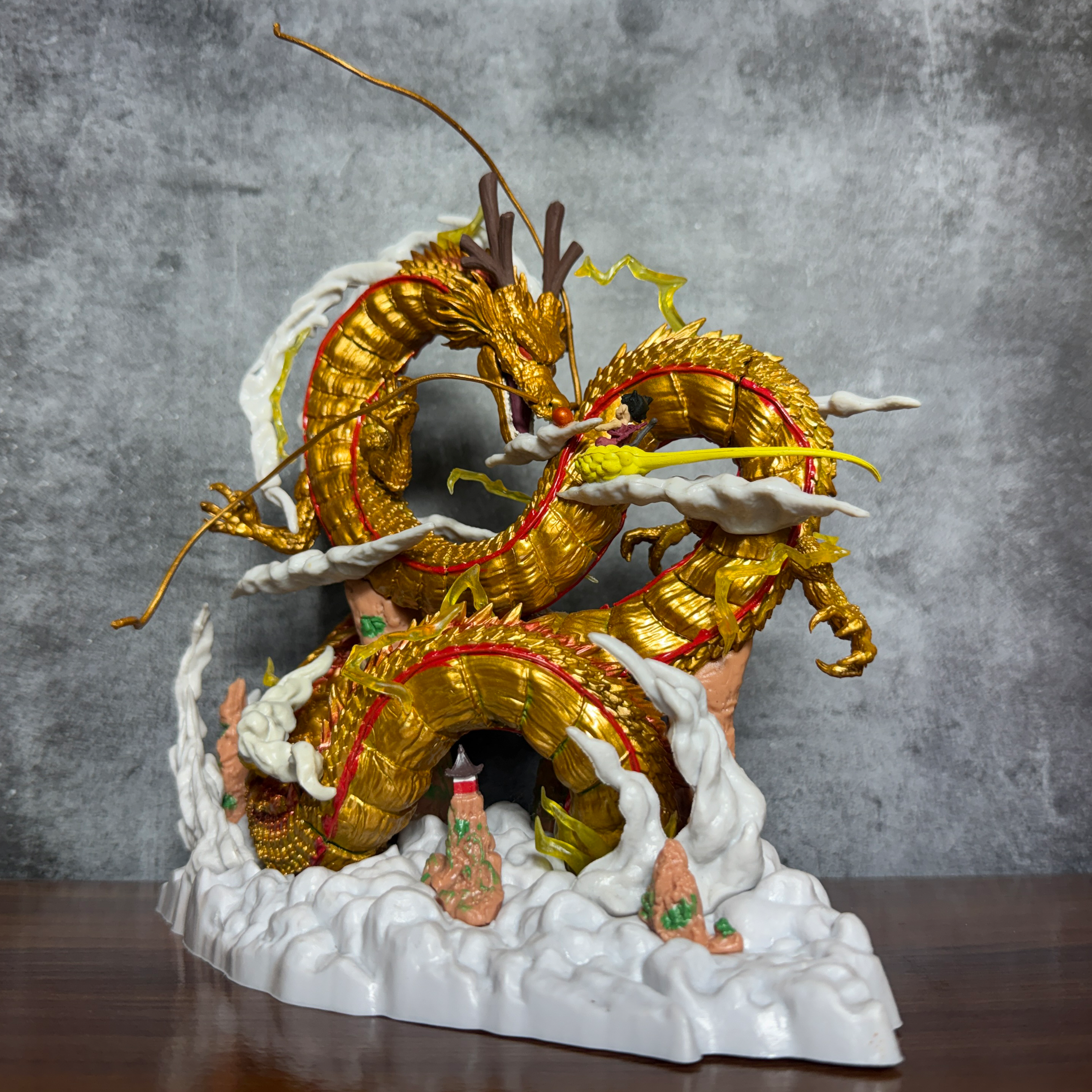 Dragon Ball Z Super Shenron & Son Goku Epic Collectible [22 CM] PVC Action figure || DRAGON BALL Z