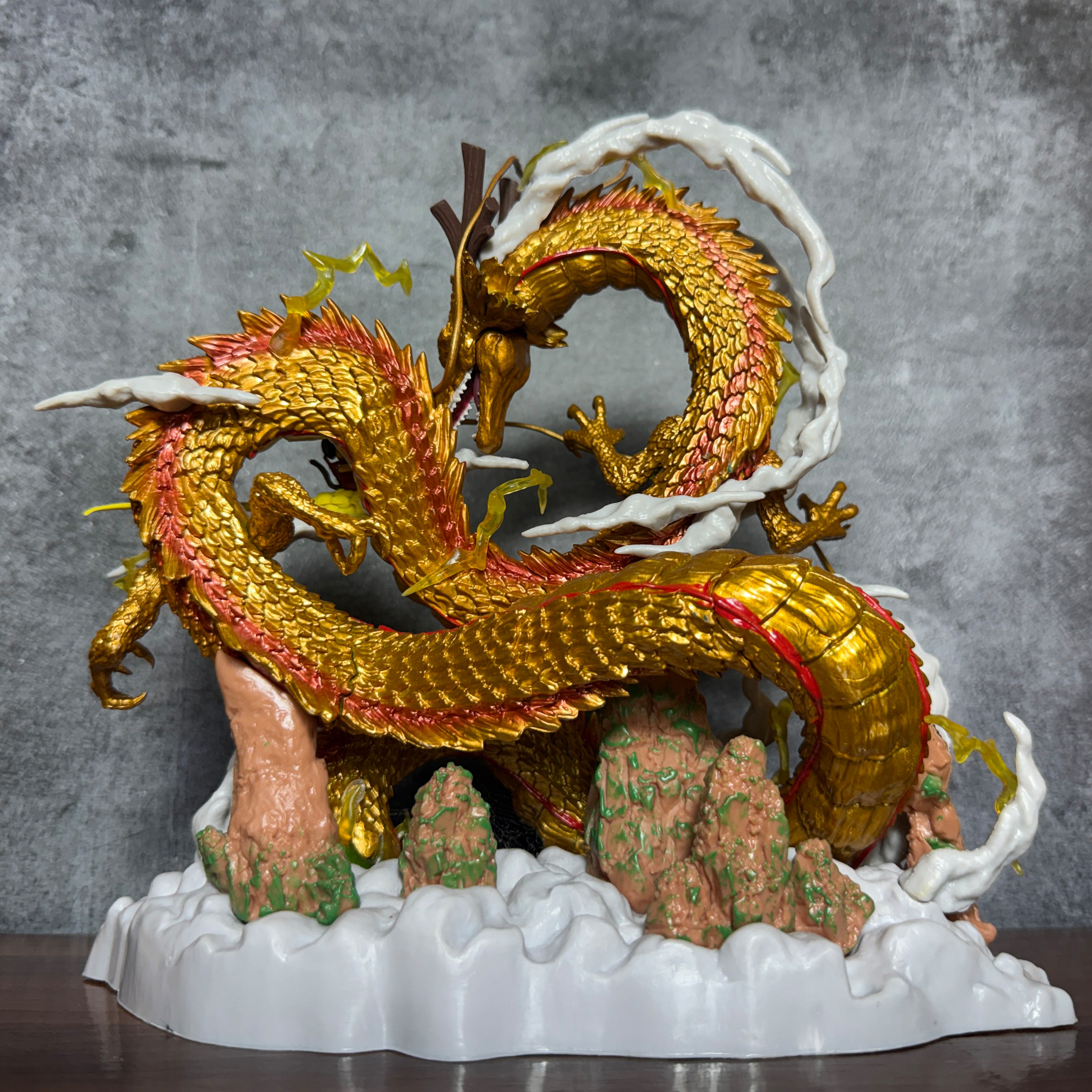 Dragon Ball Z Super Shenron & Son Goku Epic Collectible [22 CM] PVC Action figure || DRAGON BALL Z