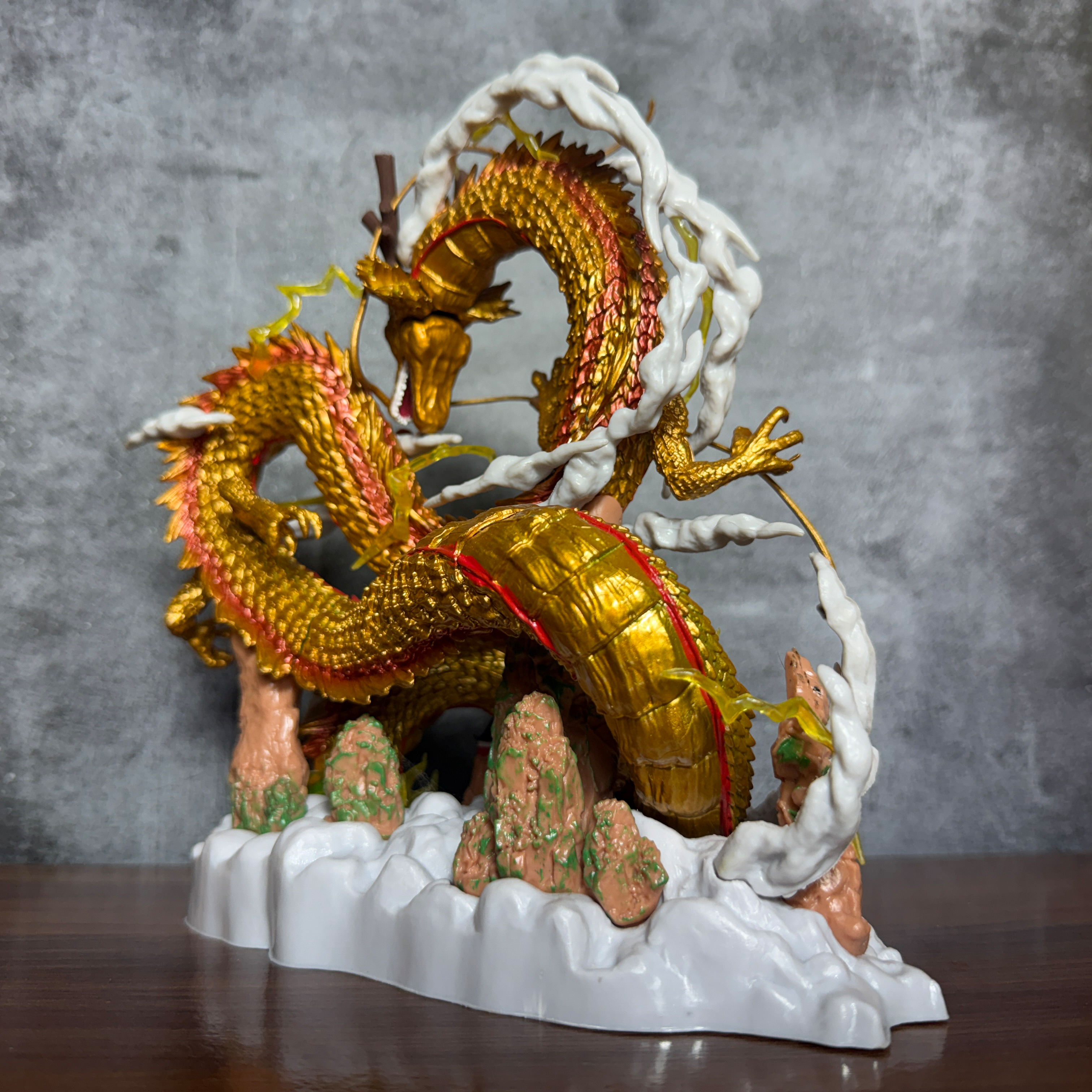 Dragon Ball Z Super Shenron & Son Goku Epic Collectible [22 CM] PVC Action figure || DRAGON BALL Z