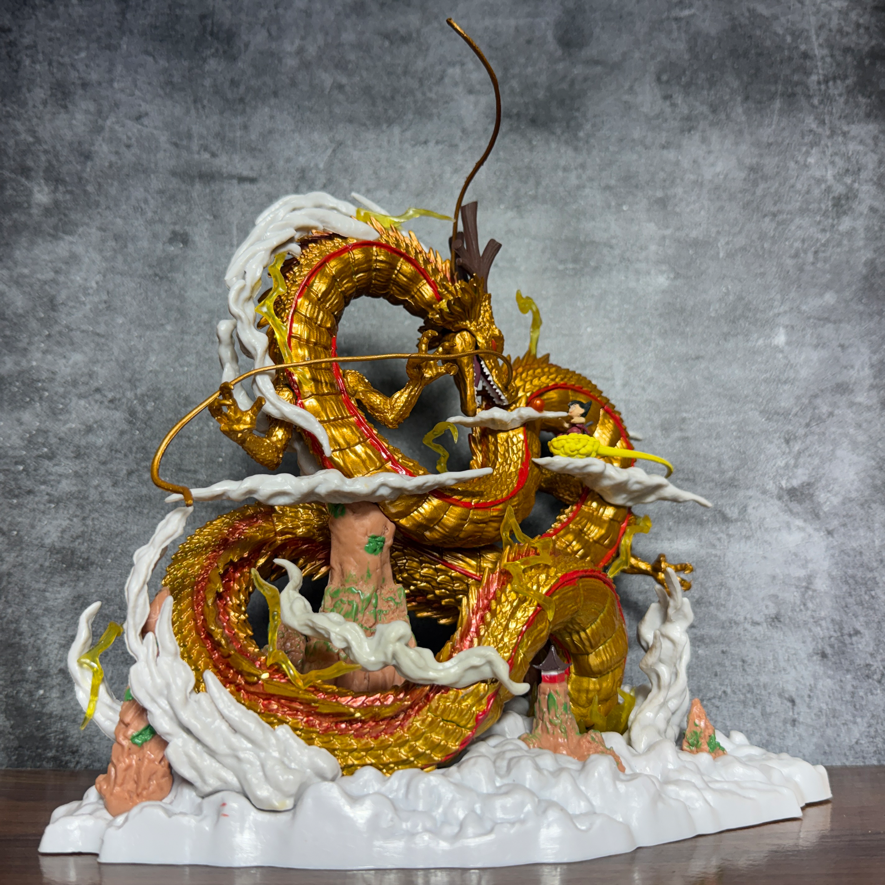 Dragon Ball Z Super Shenron & Son Goku Epic Collectible [22 CM] PVC Action figure || DRAGON BALL Z