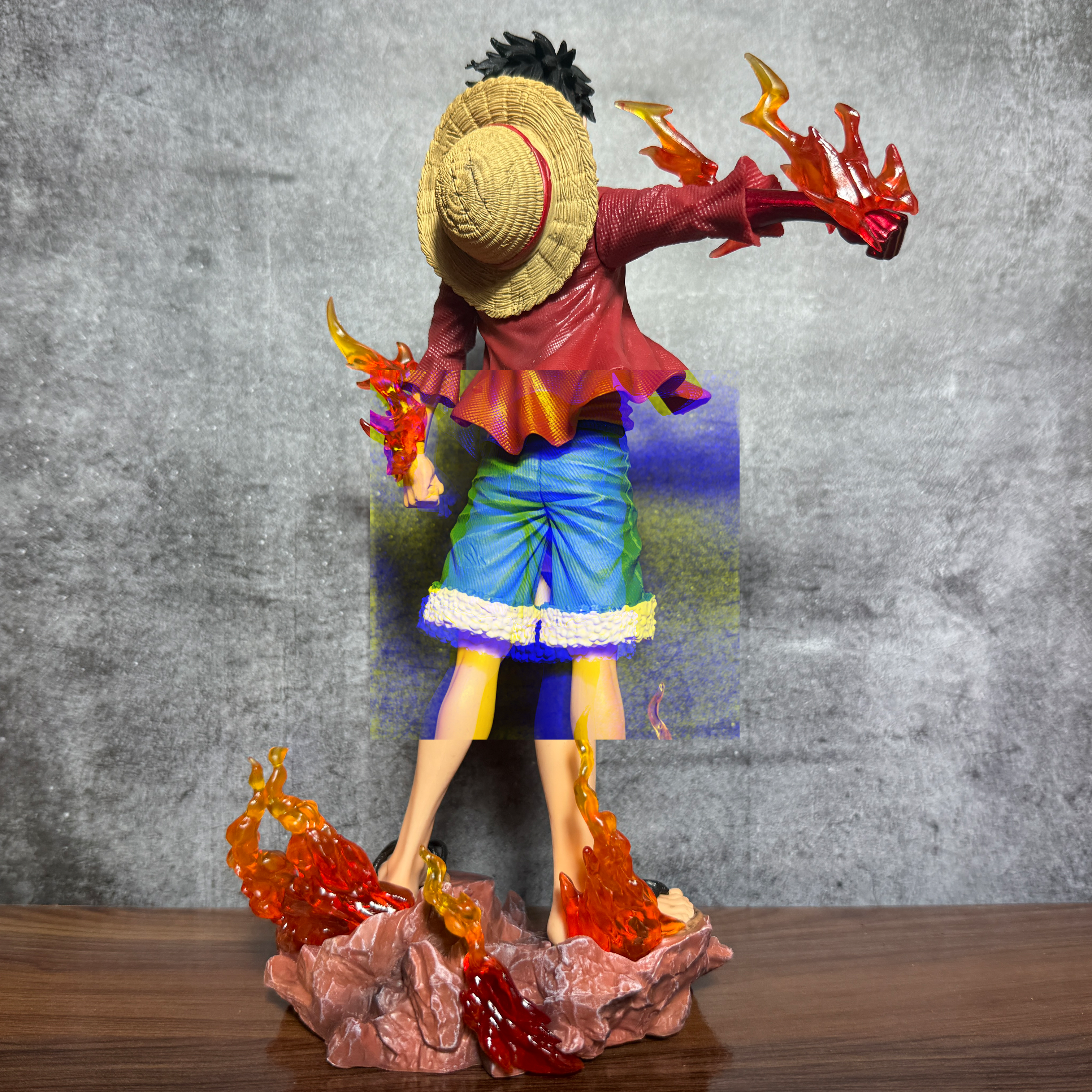 One Piece Luffy Gear 2 Action Figure with Dynamic Flame Effects Premium [26 CM] PVC Action figure || ONE PIECE