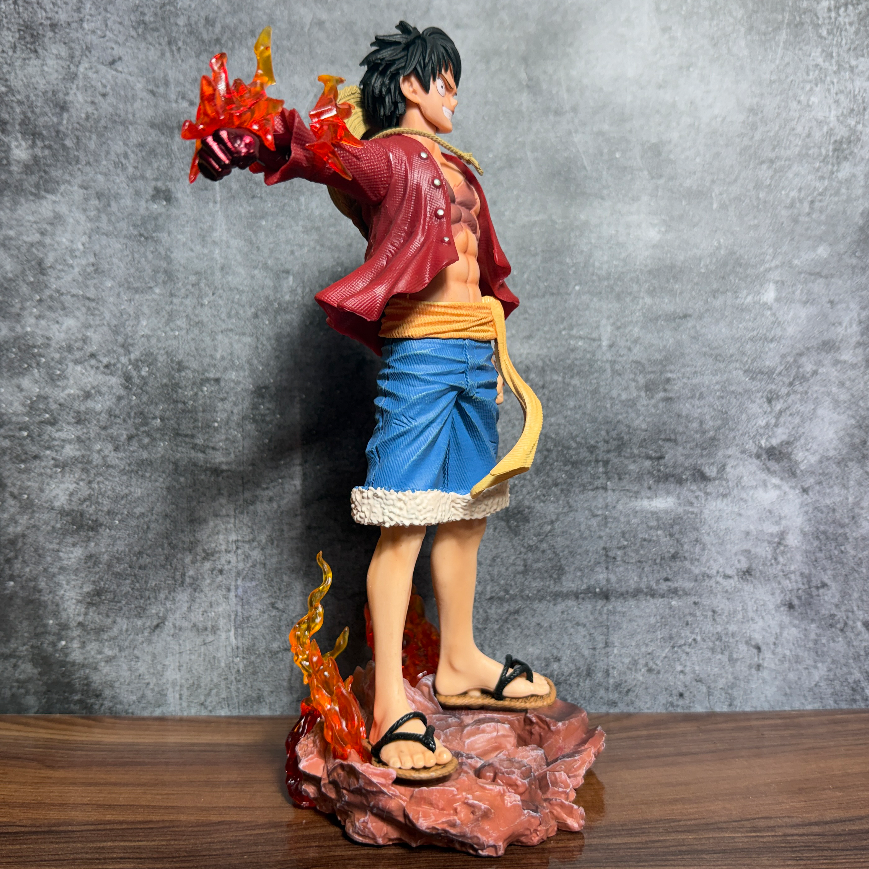One Piece Luffy Gear 2 Action Figure with Dynamic Flame Effects Premium [26 CM] PVC Action figure || ONE PIECE