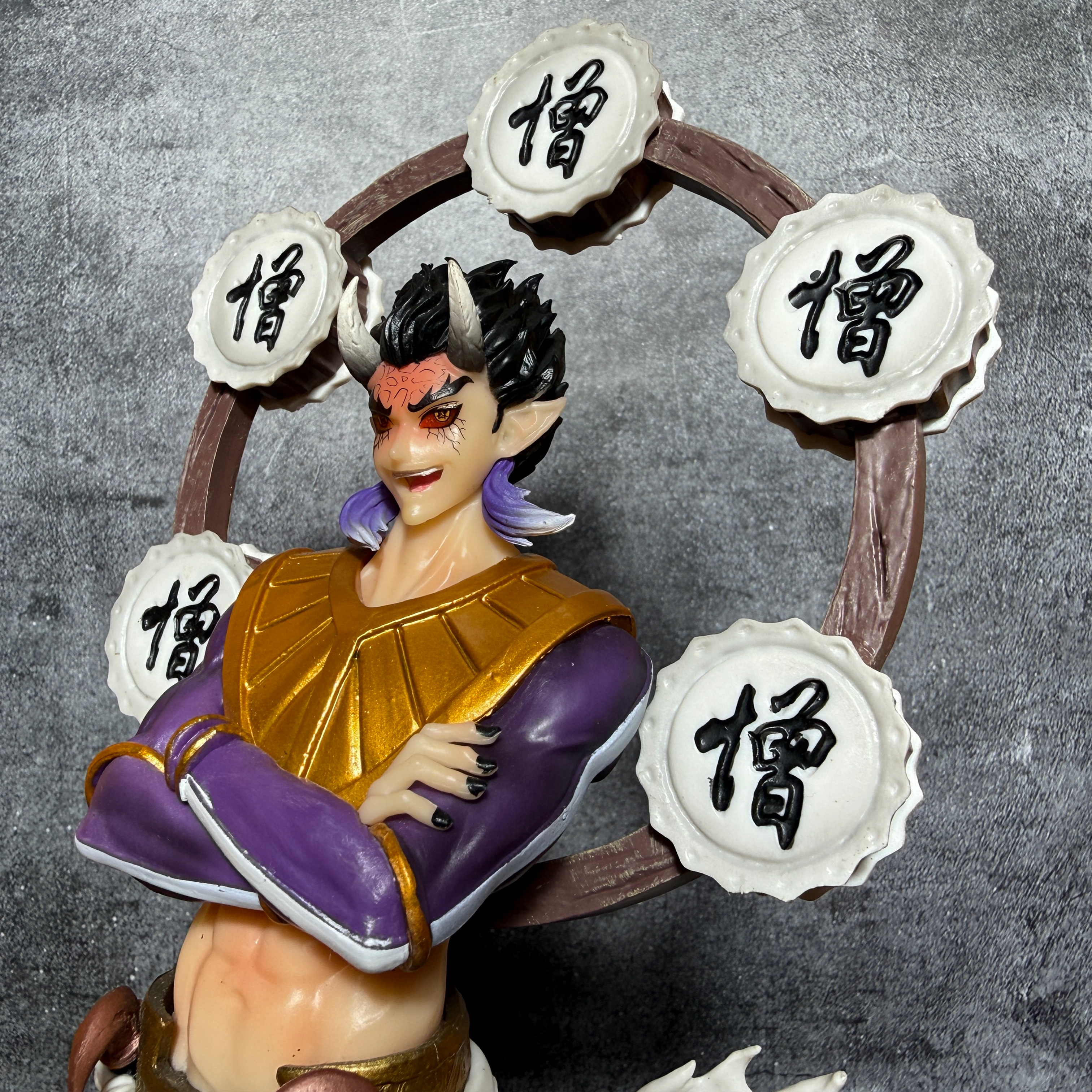 Hantengu Upper Rank 4 Kizuki Statue Anime Action Figure Demon Slayer PVC Action figure [32 cm] || DEMON SLAYER