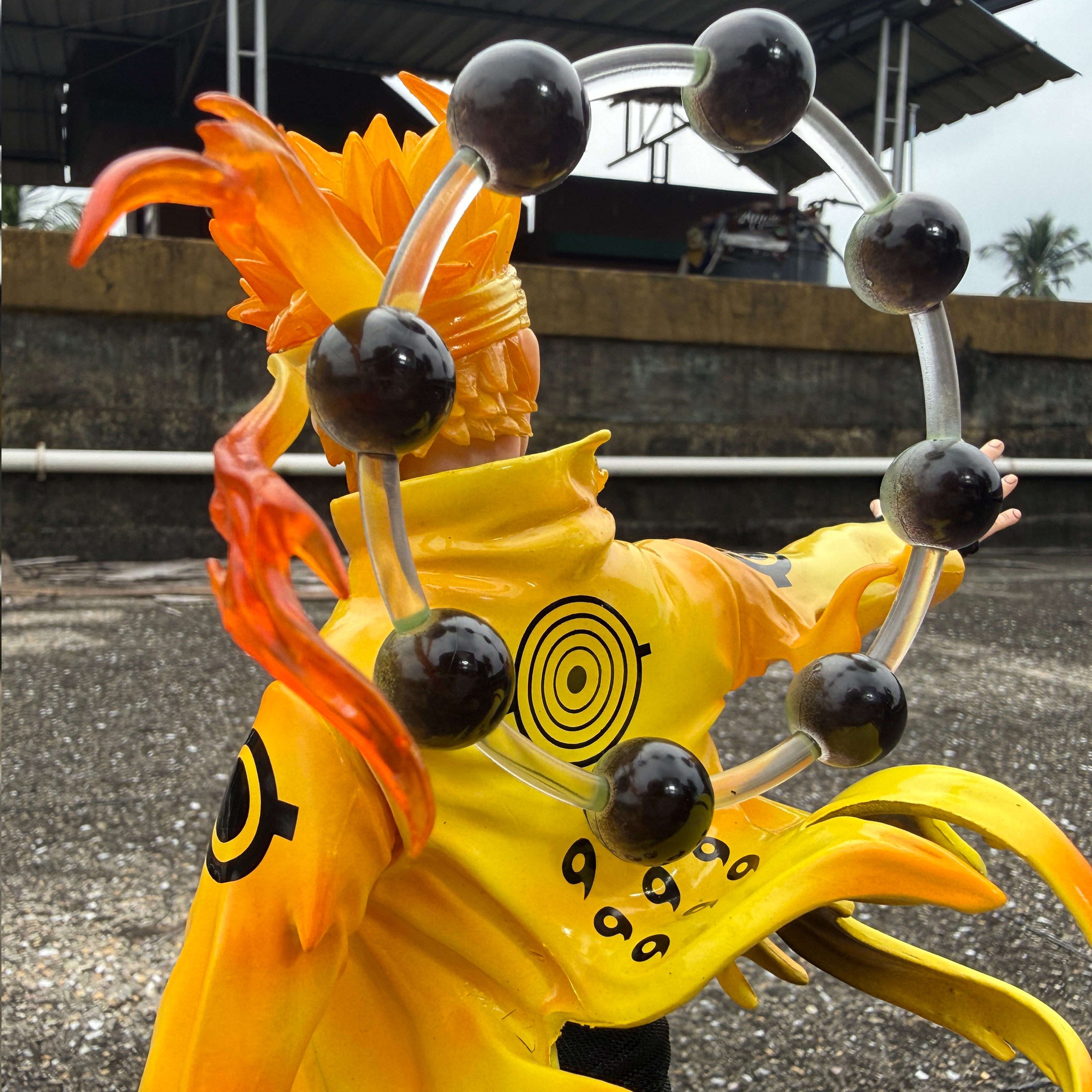 Epic Naruto Uzumaki Six Paths Sage Mode Figure with Kurama Base Limited Edition PVC Action figure [35 cm] || DRAGON BALL Z