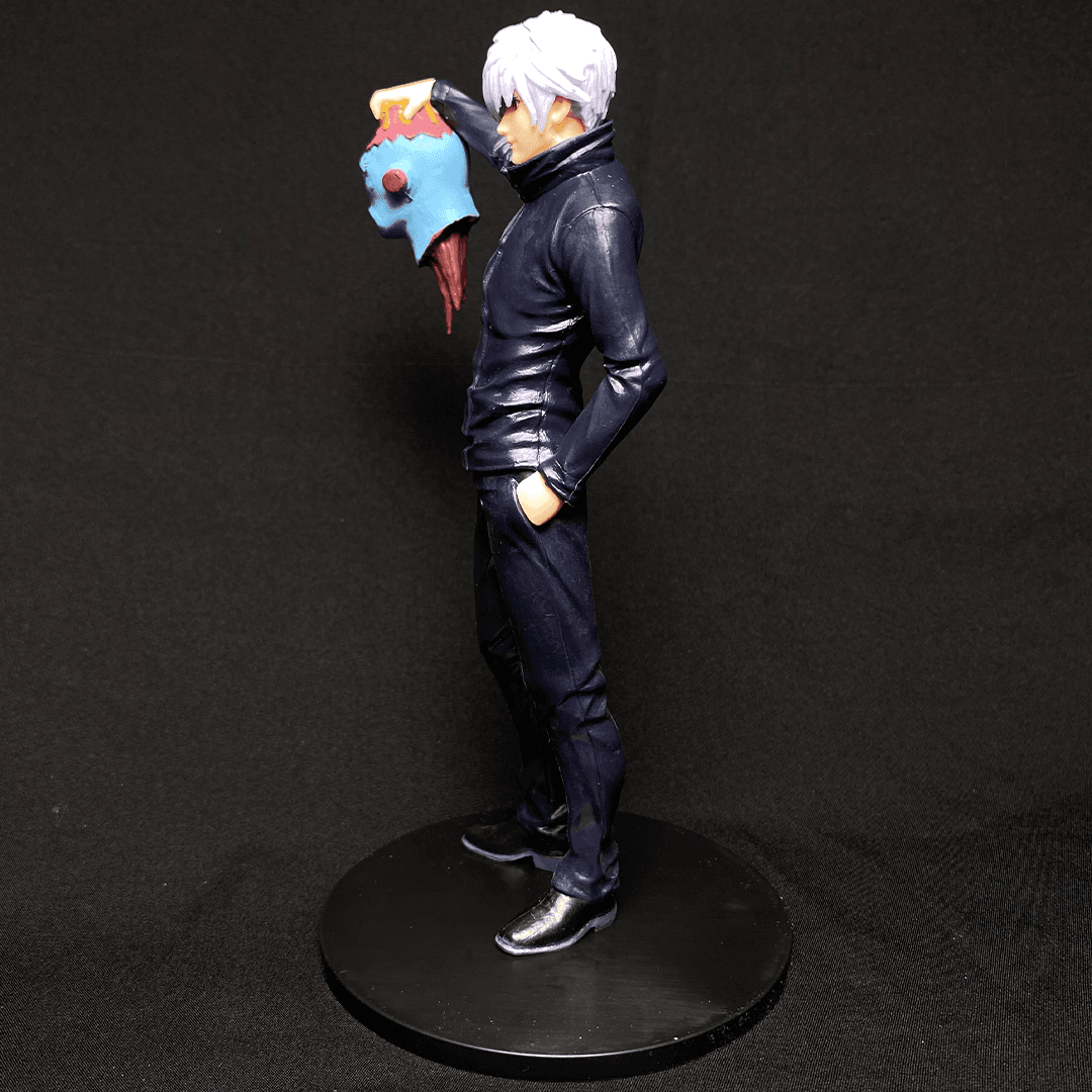 Satoru Gojo with a Jogo dead head Jujutsu Kaisen PVC Action figure [18 cm] || JUJUTSU KAISEN