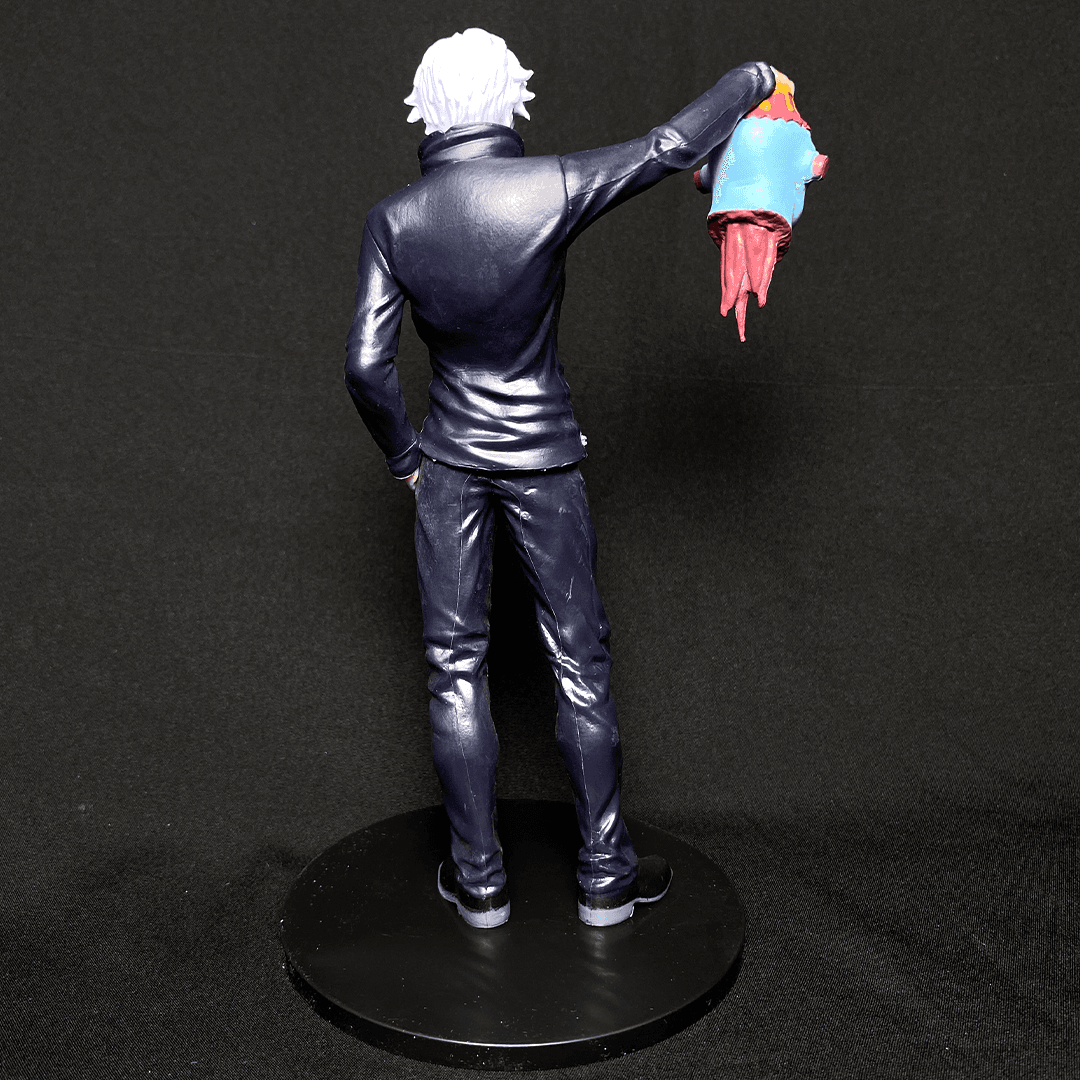 Satoru Gojo with a Jogo dead head Jujutsu Kaisen PVC Action figure [18 cm] || JUJUTSU KAISEN