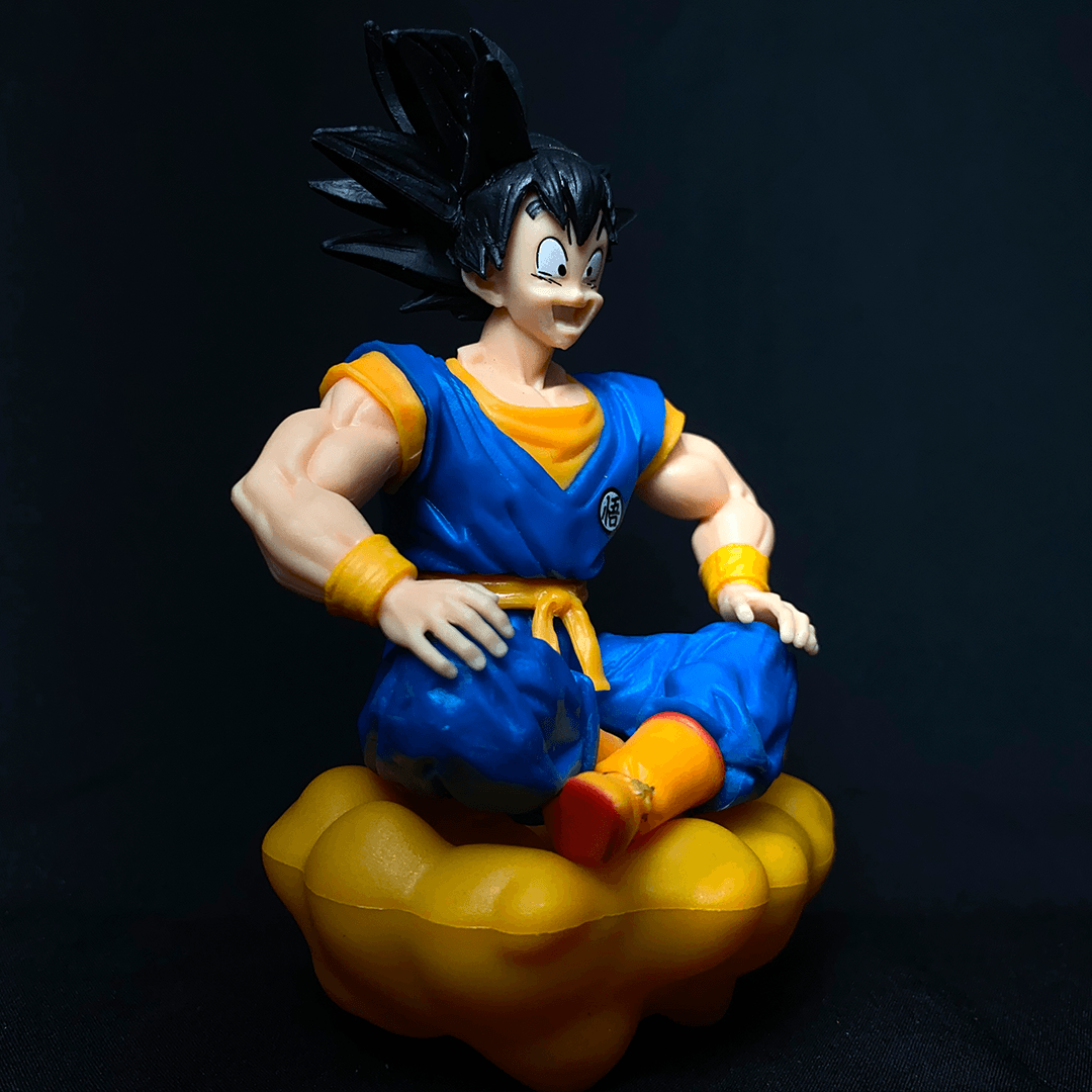 Dragon Ball Z Goku Riding Nimbus PVC Action figure [14 cm] || DRAGON BALL