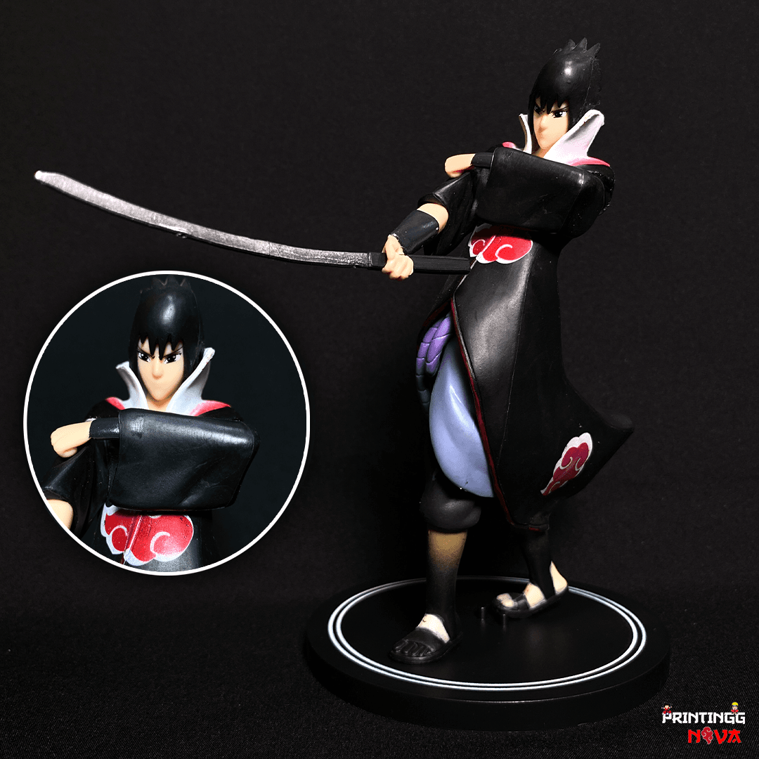 Naruto Itachi Uchiha Attack Pose With Katana PVC Action figure [19 CM] || NARUTO