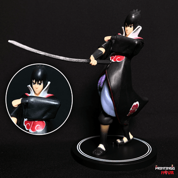 Naruto Itachi Uchiha Attack Pose With Katana PVC Action figure [19 CM] || NARUTO