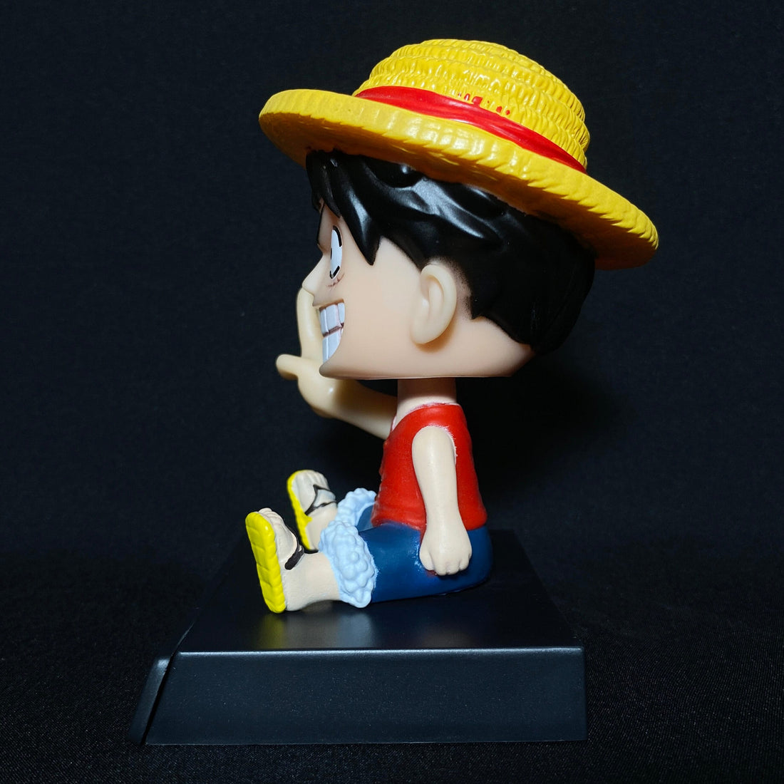 One Piece Monkey D Luffy Limited Edition Bobble Head with Mobile Holder Action Figure [14 cm] || ONE PIECE #3