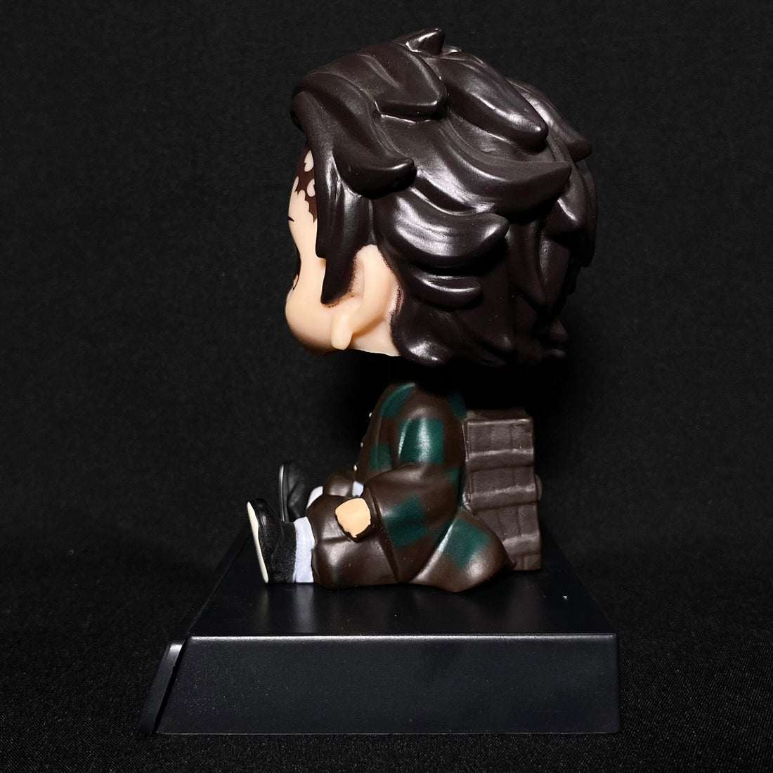 Demon Slayer Tanjiro Bobble Head with Mobile Holder Action Figure [14 cm] || DEMON SLAYER #4