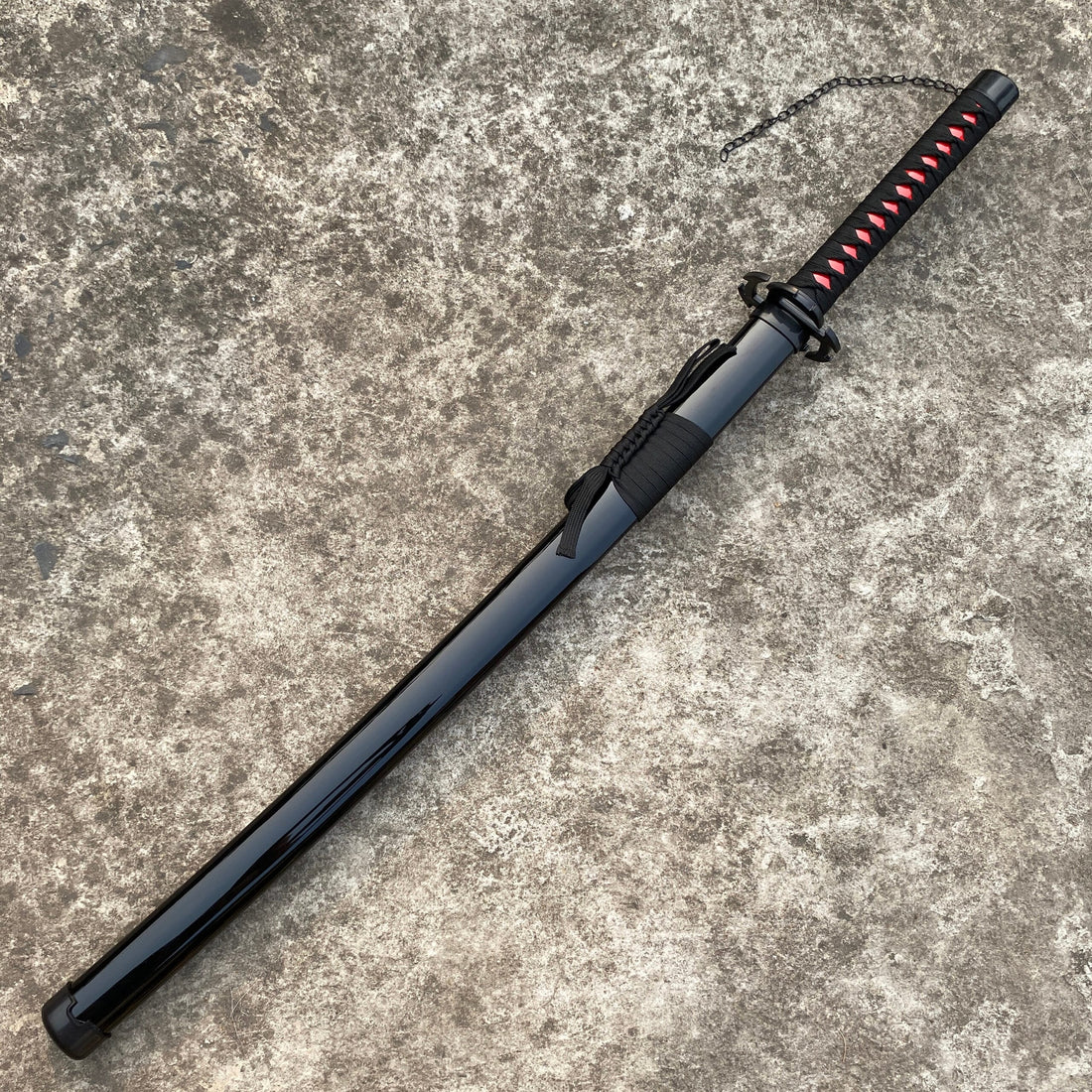 Bleach Ichigo Tensa Zangetsu V2 Cosplay Replica Premium Life Size Wooden Katana [104 CM] || BLEACH