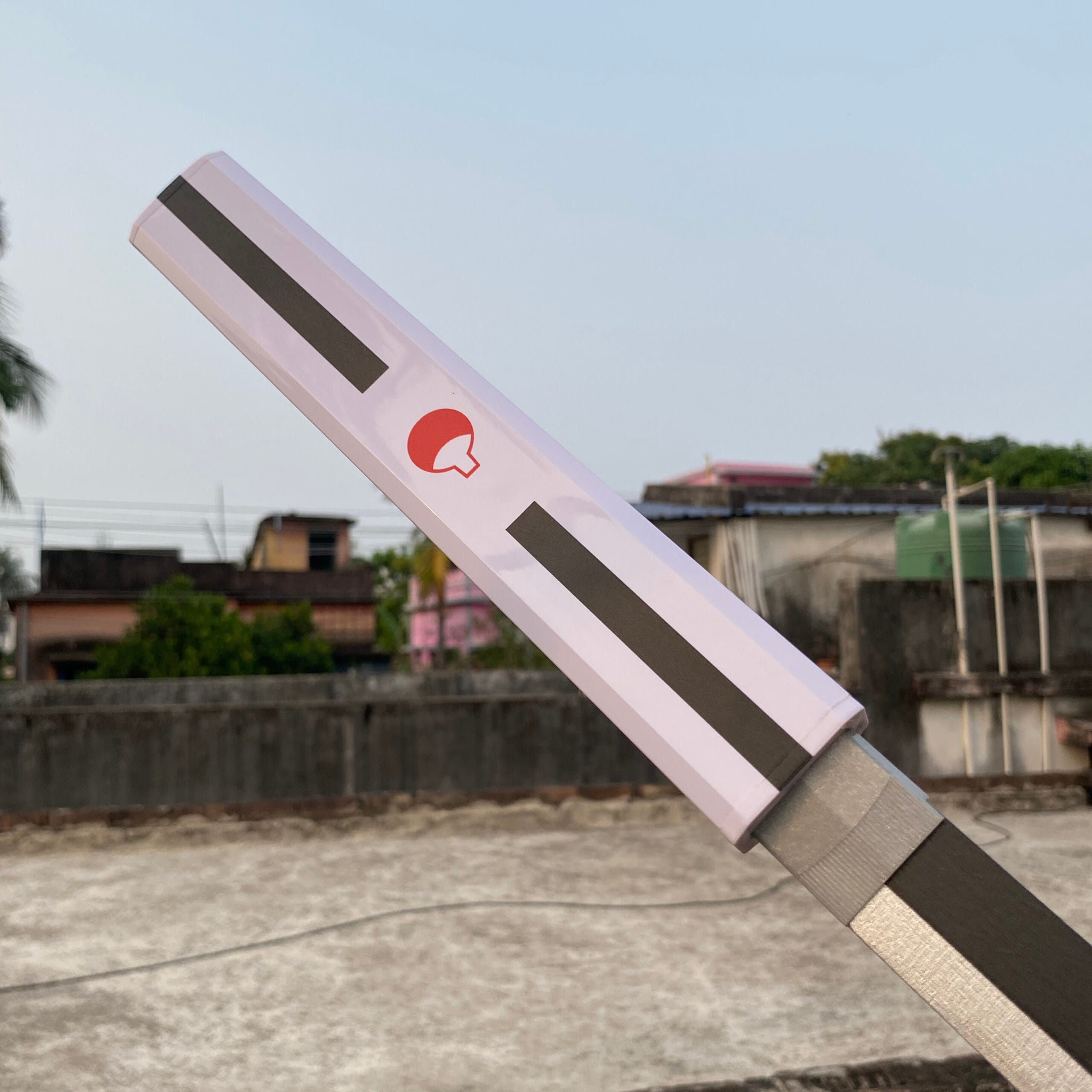 Naruto Sasuke Uchiha White Grass Cutter Cosplay Replica Premium Life Size Wooden Katana [104 CM] || NARUTO