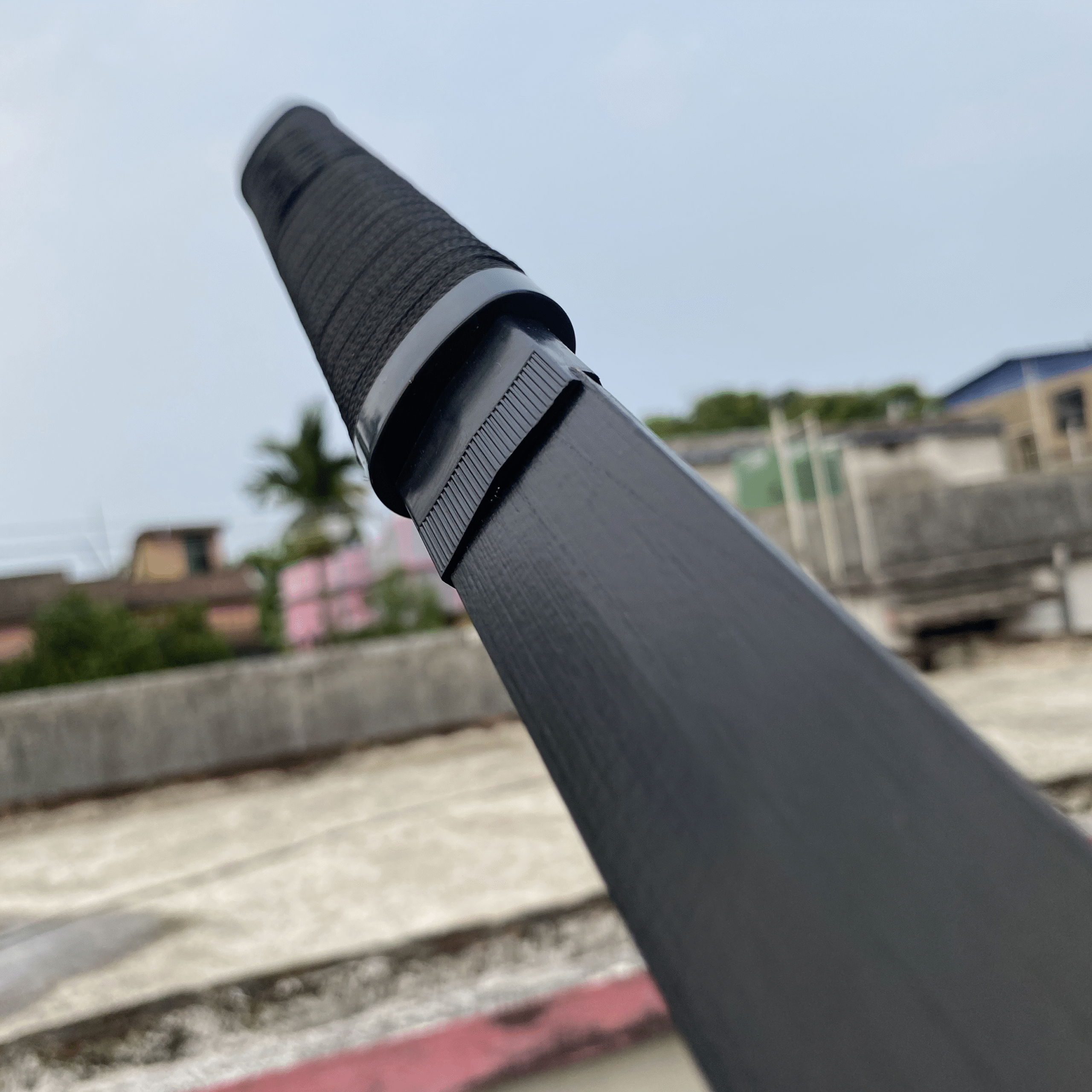 Naruto Kakashi Hatake Cosplay Replica Premium Life Size Wooden Katana [104 CM] || NARUTO
