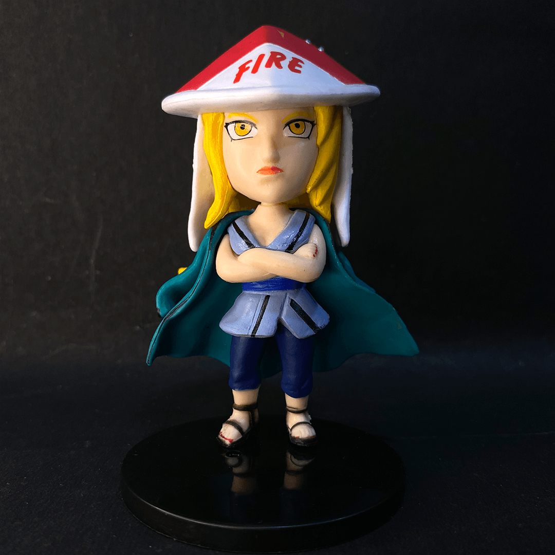 Naruto Tsunade Hokage With Hat Miniature Action Figure PVC [10 cm] || NARUTO #5