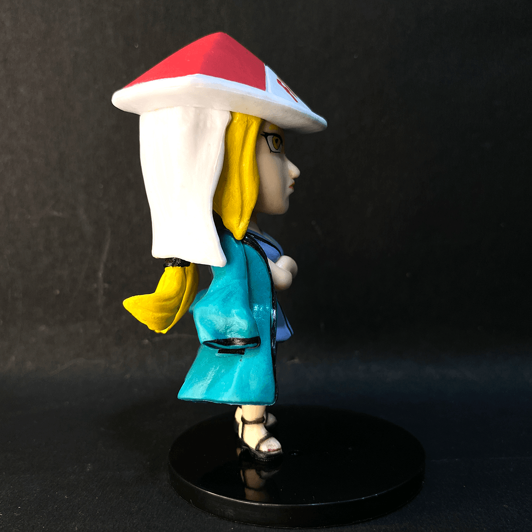 Naruto Tsunade Hokage With Hat Miniature Action Figure PVC [10 cm] || NARUTO #5