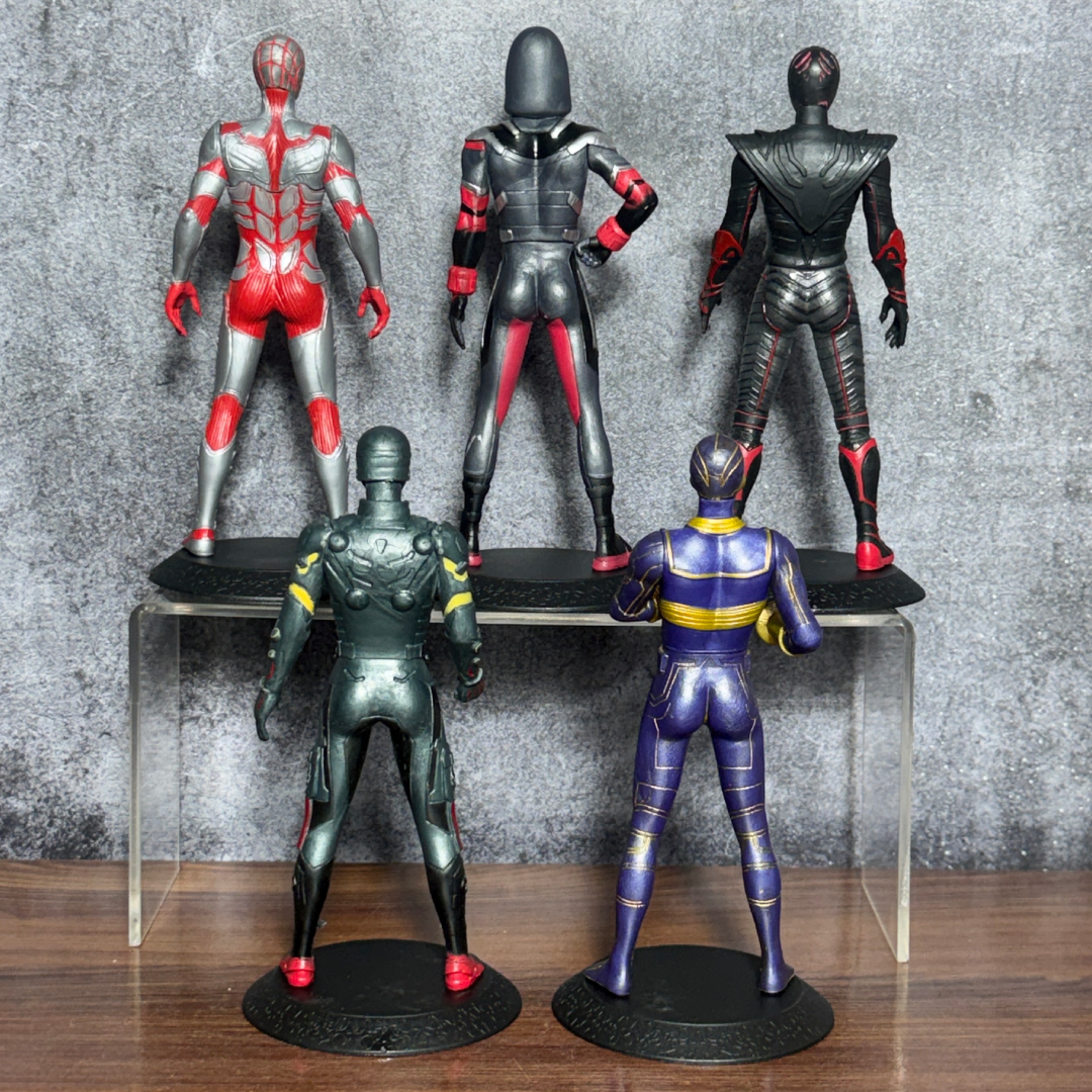 Spider-Verse Action Figure Set – 5 PCS Premium Superhero Collectible Figures | Multiverse Edition