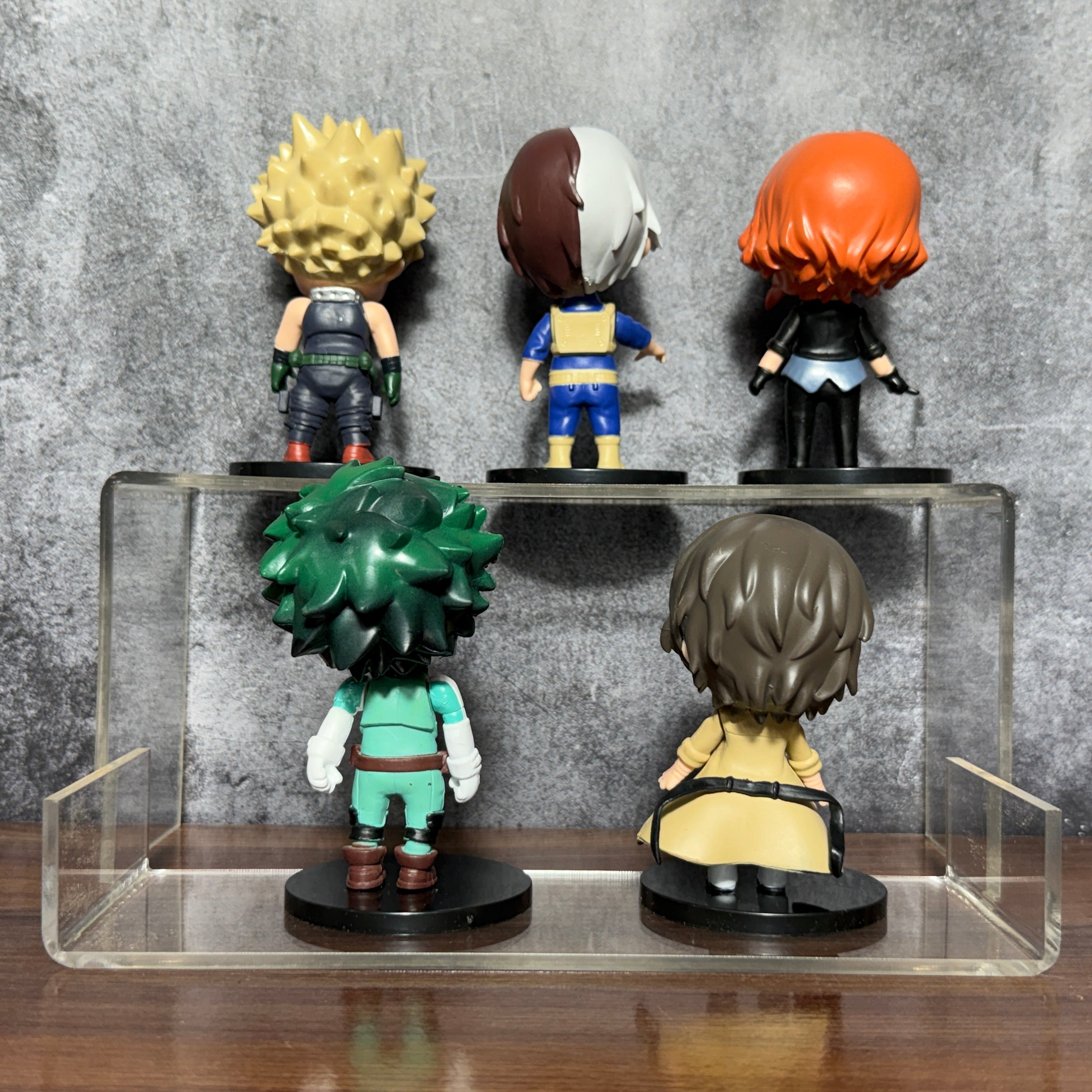 My Hero Academia & Bungo Stray Dogs Chibi Miniature Set of 5 Action Figure || ACTION FIGURE SET