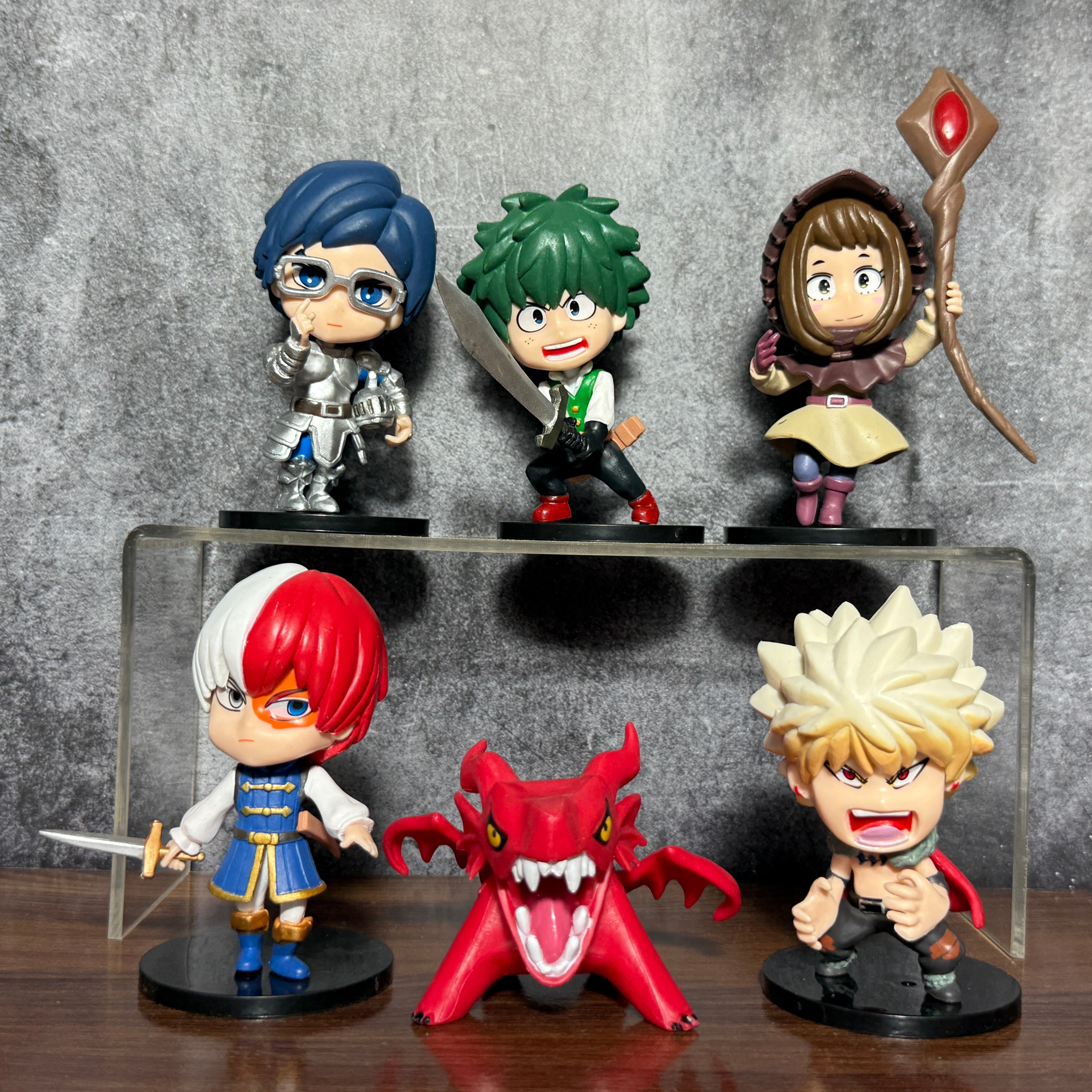 My Hero Academia Fantasy AU Miniature Set of 6 Action Figure || MY HERO ACADEMIA