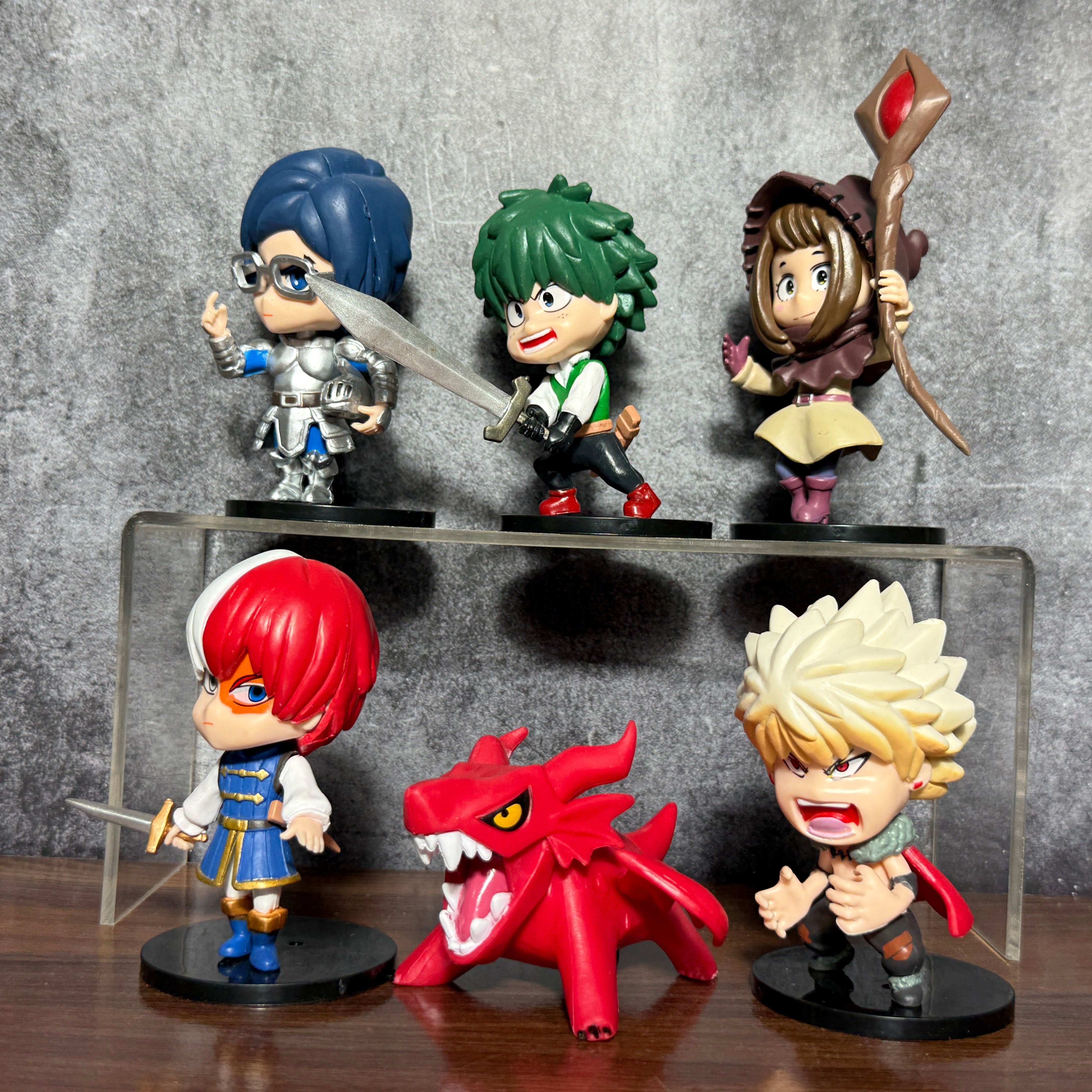 My Hero Academia Fantasy AU Miniature Set of 6 Action Figure || MY HERO ACADEMIA