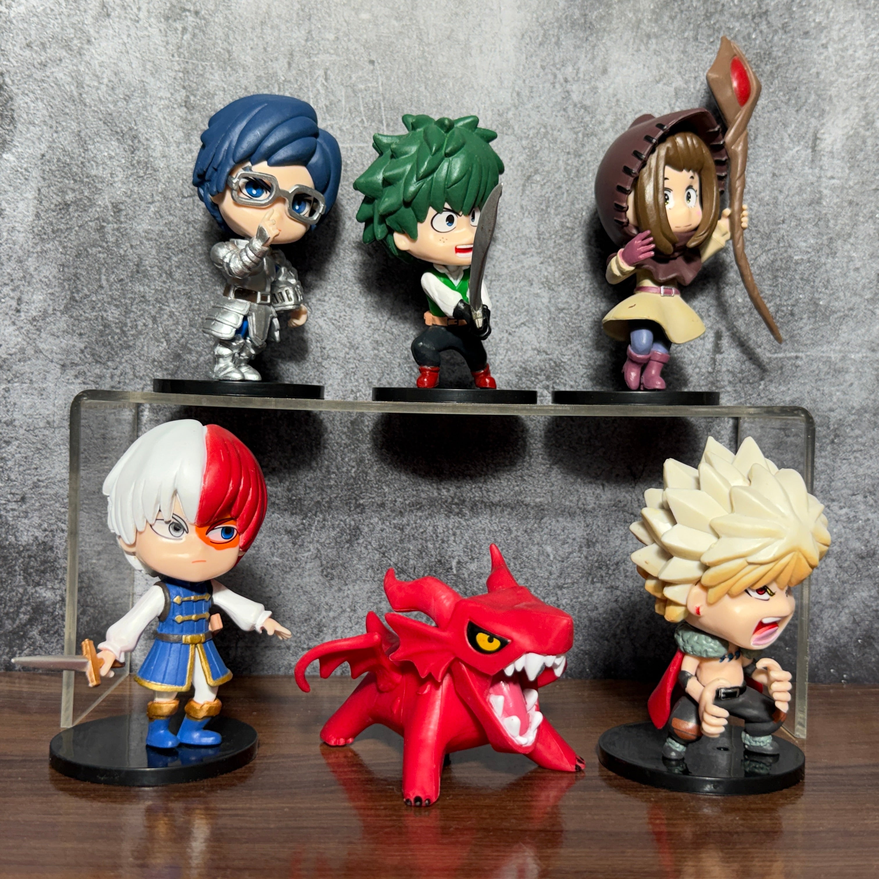 My Hero Academia Fantasy AU Miniature Set of 6 Action Figure || MY HERO ACADEMIA