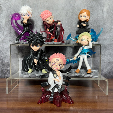 Jujutsu Kaisen Adverge Motion Premium Miniature Set of 6 Action Figure || JUJUTSU KAISEN