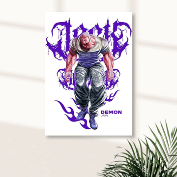 JACK HANMA || ANIME POSTERS || BAKI HANMA #4