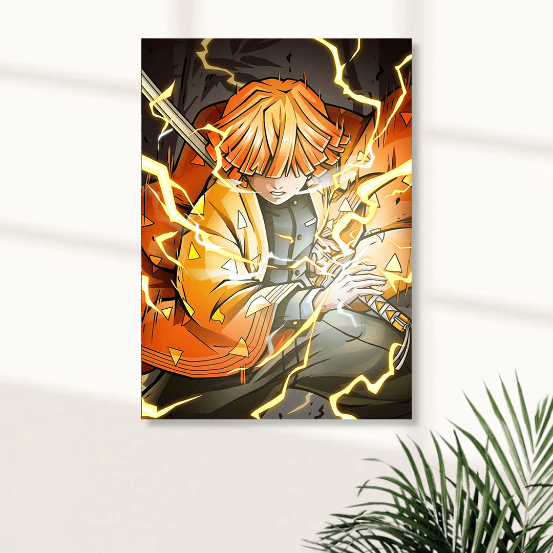 ZENITSU AGATSUMA || ANIME POSTERS || DEMON SLAYER #11