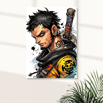 TRAFALGAR D. WATER LAW || ANIME POSTERS || ONE PICE #13