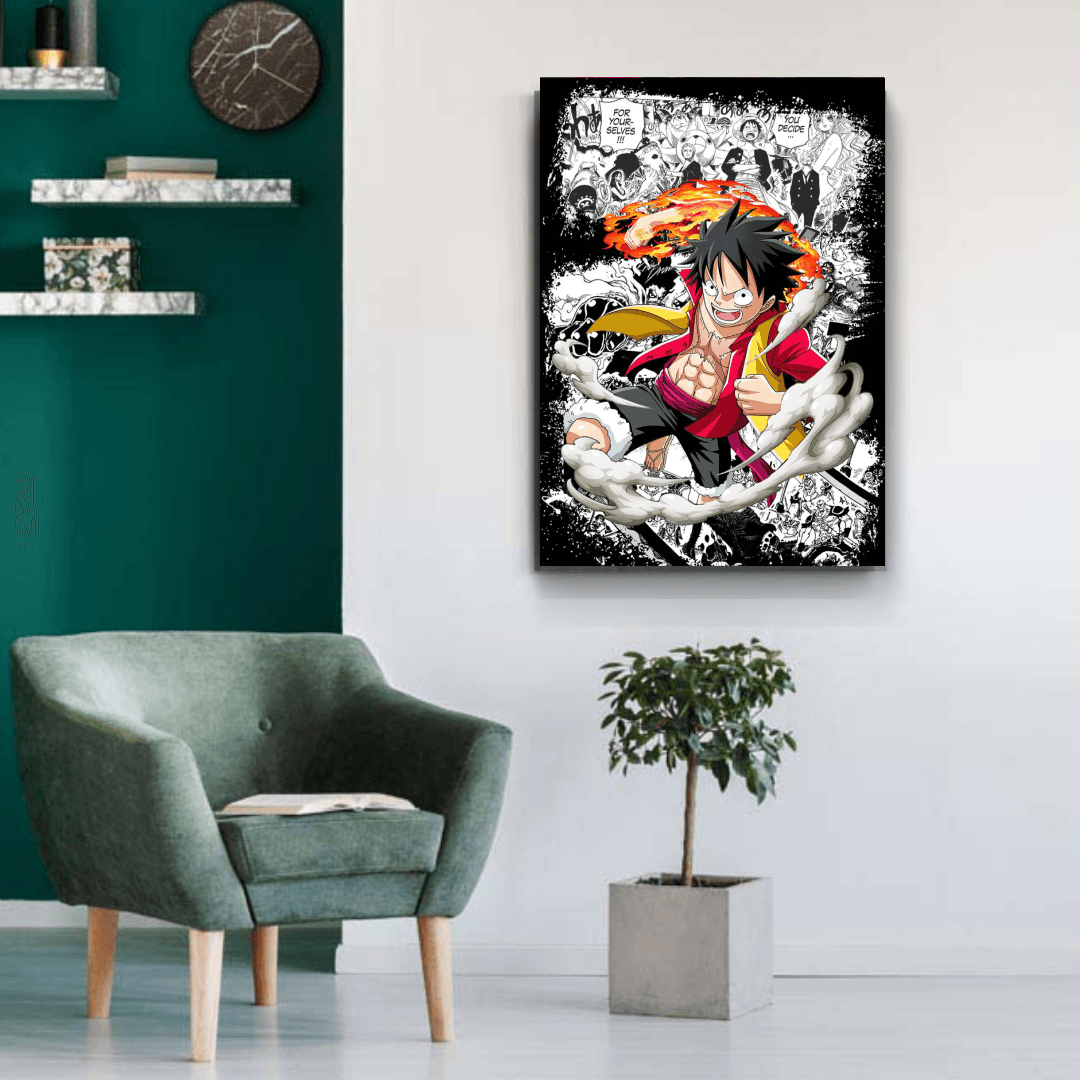 LUFFY ONE PICE || ANIME POSTERS || ONE PICE #7